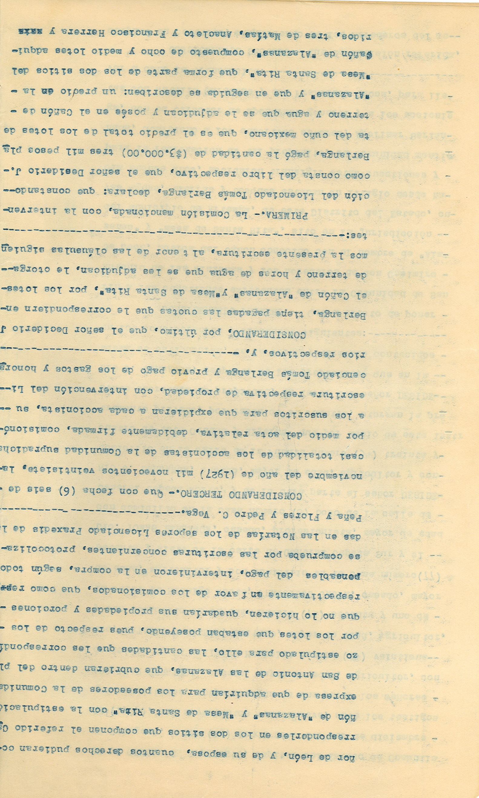 Documento histórico