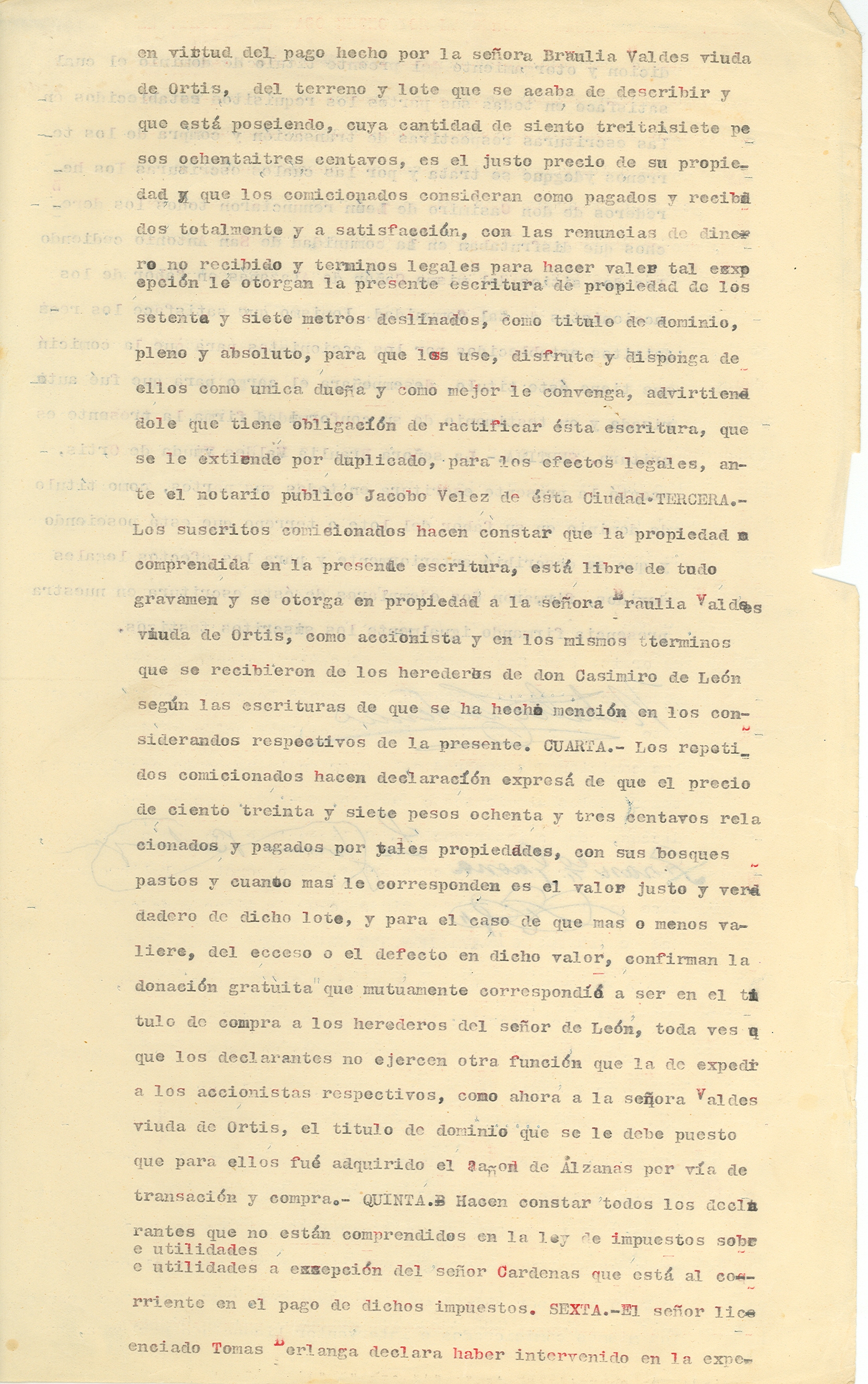 Documento histórico