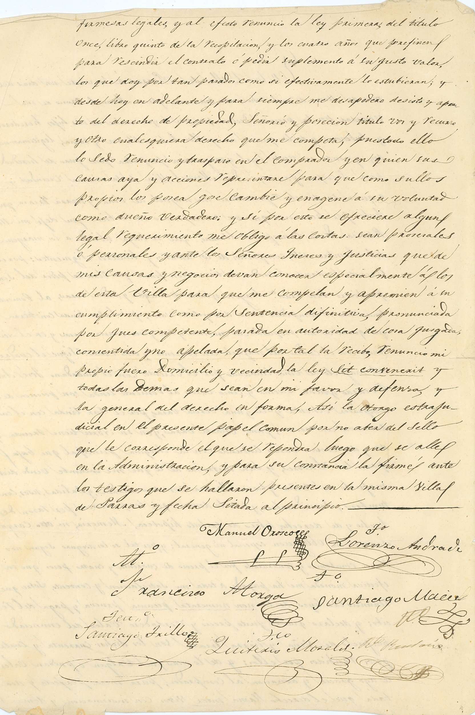 Documento histórico