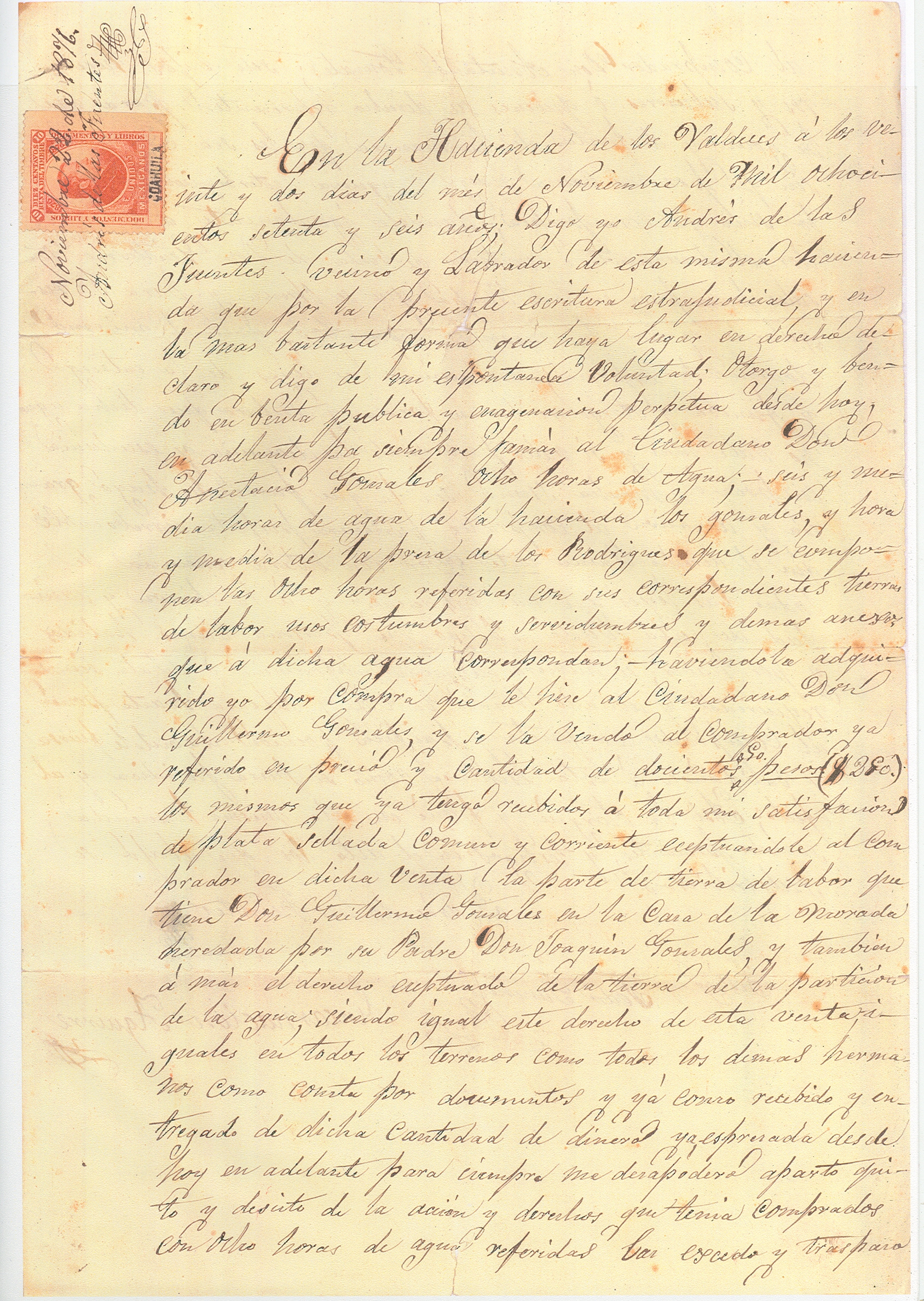 Documento histórico