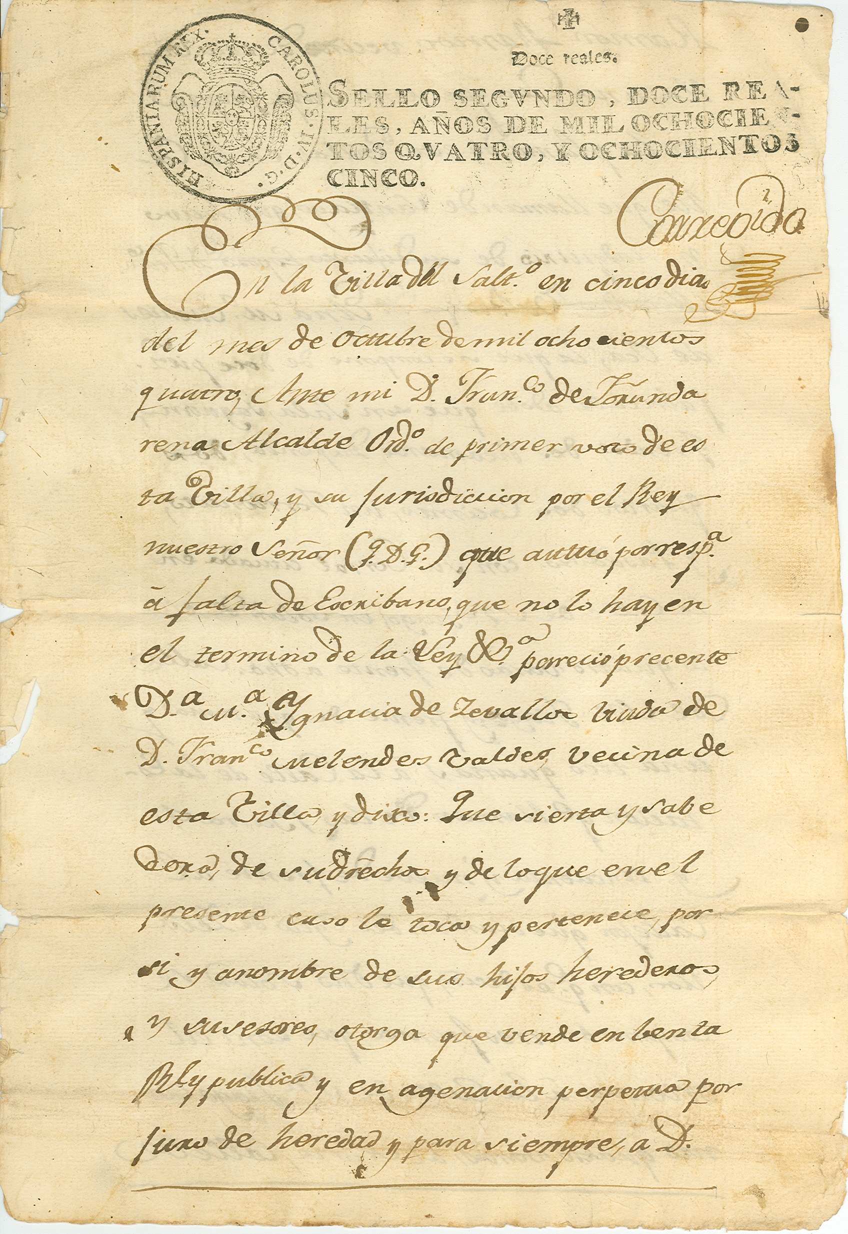 Documento histórico