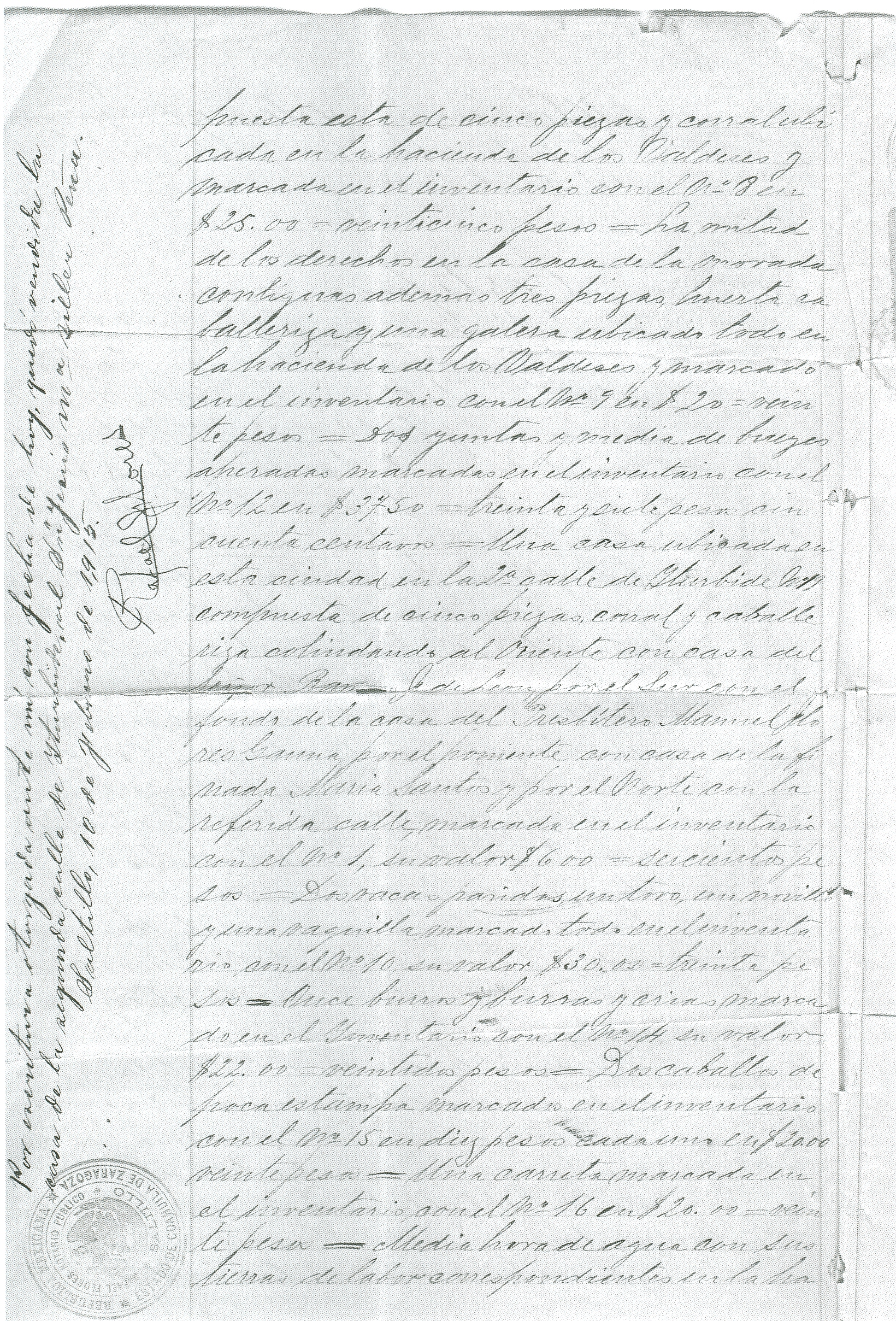 Documento histórico