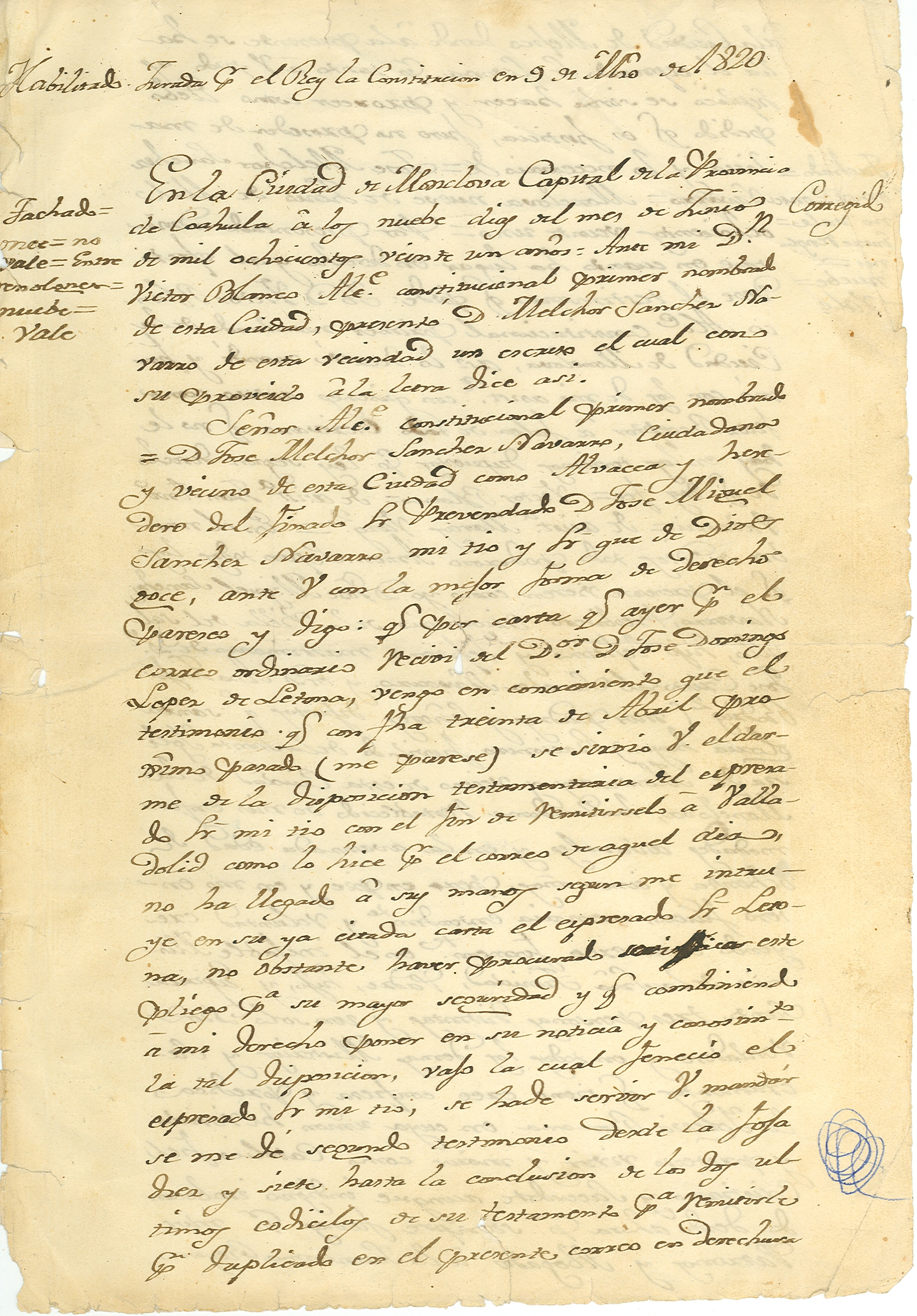 Documento histórico