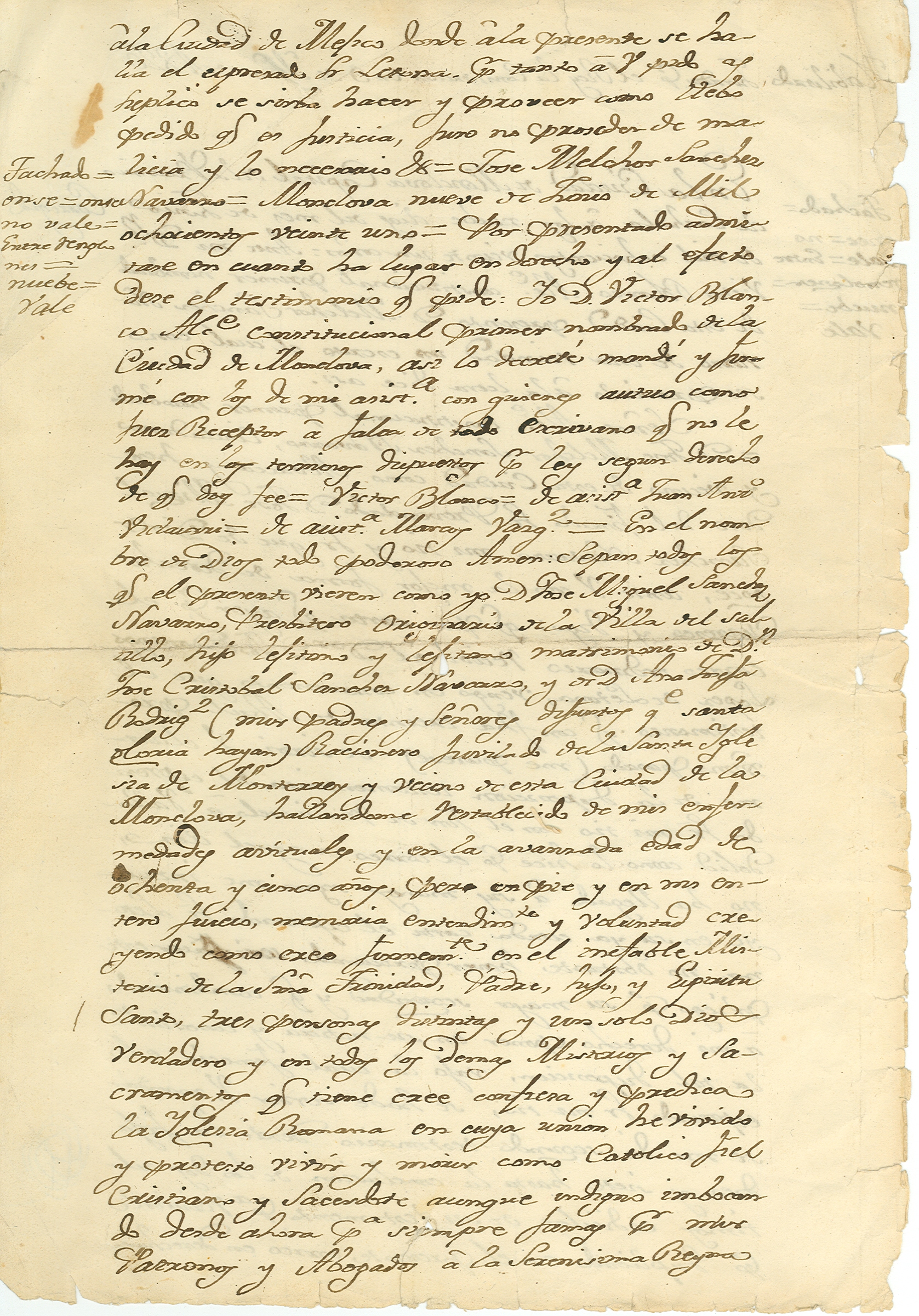 Documento histórico