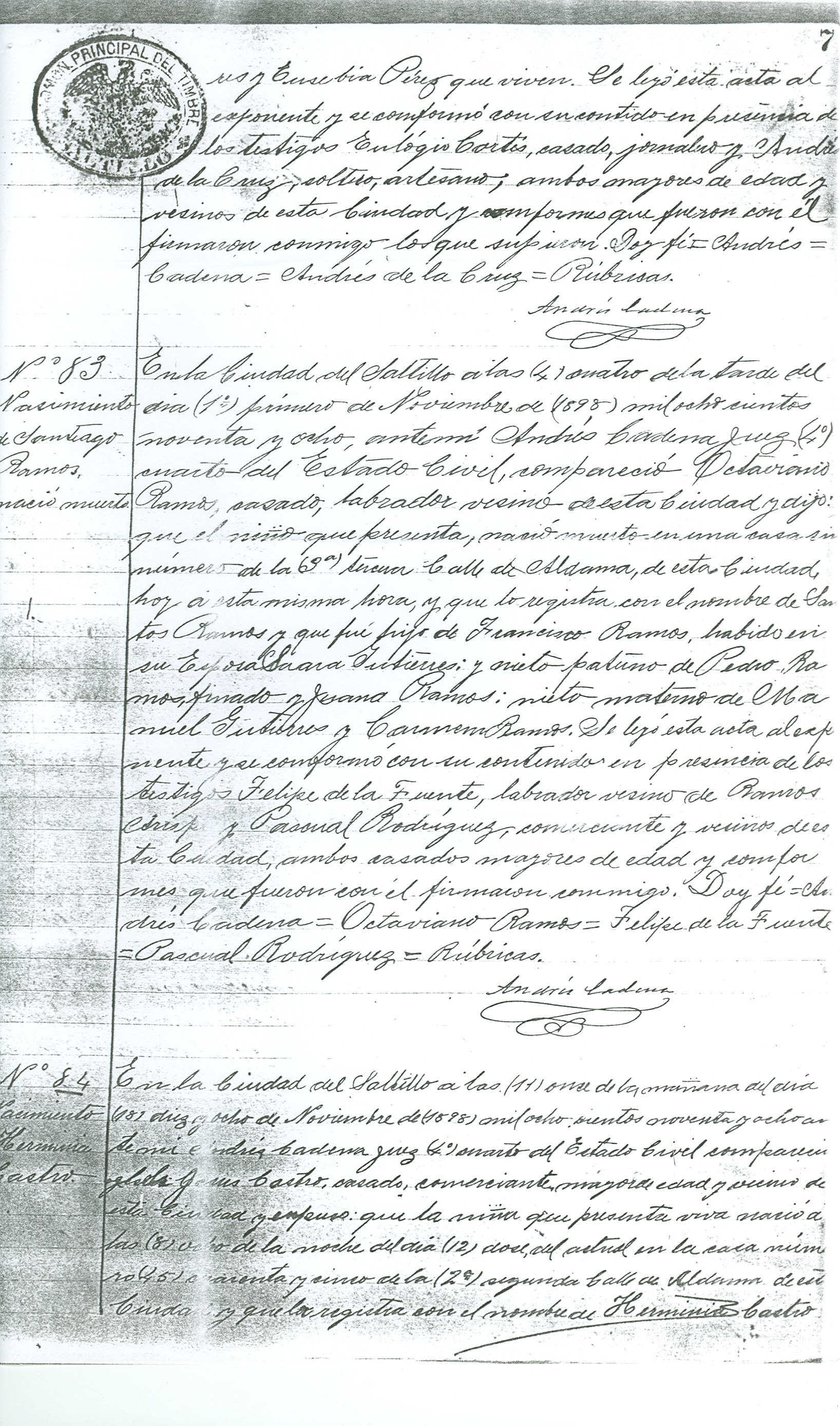 Documento histórico