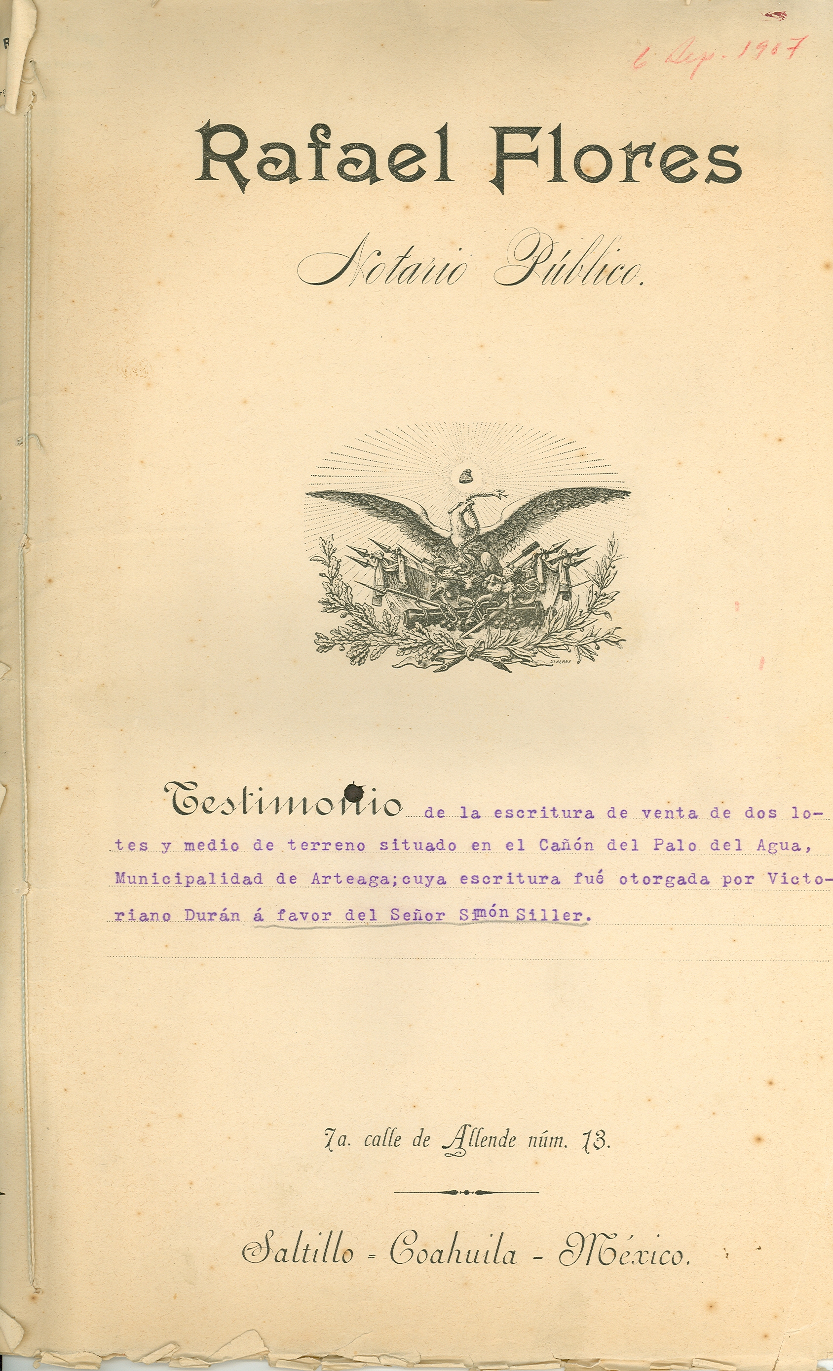 Documento histórico