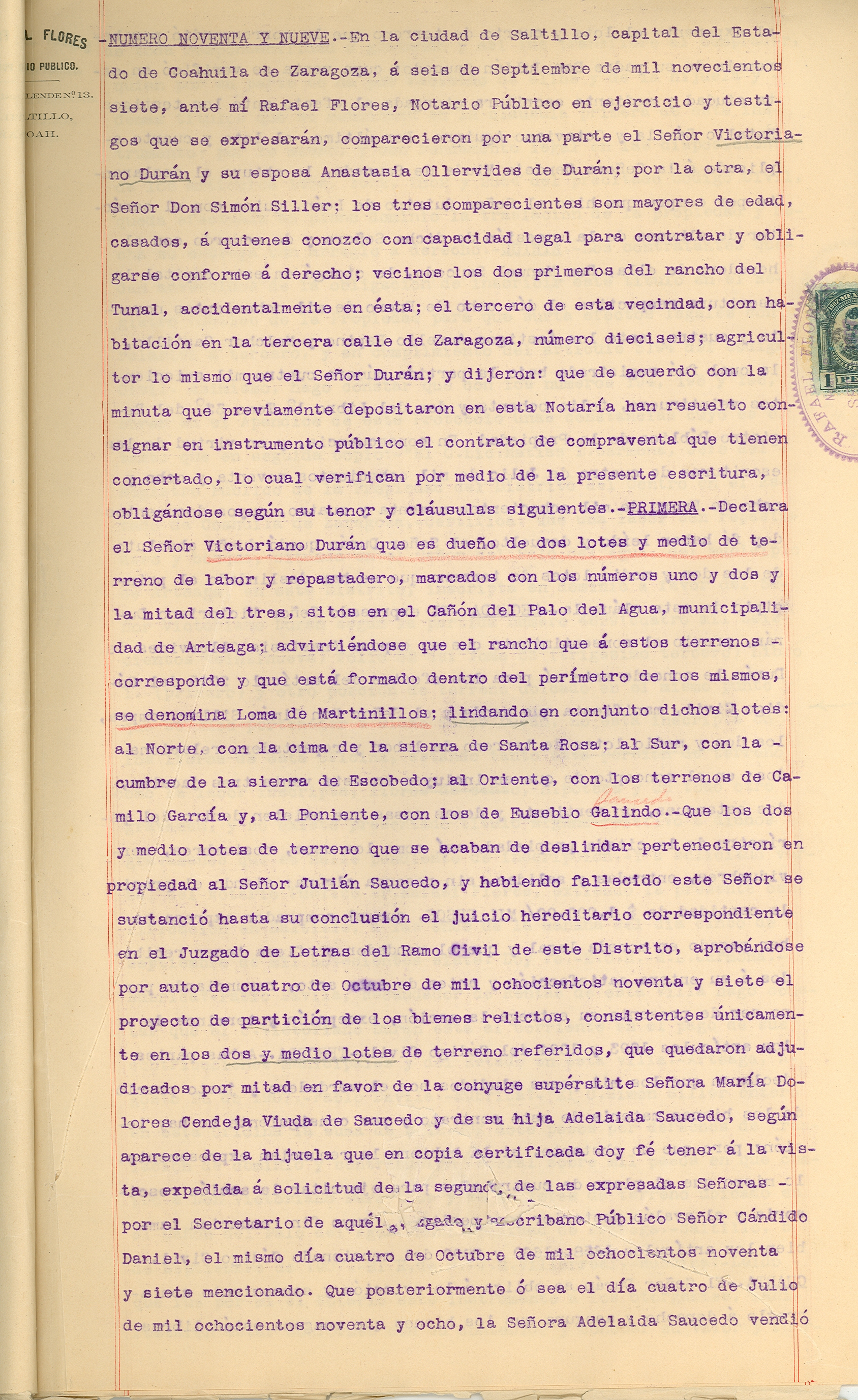 Documento histórico