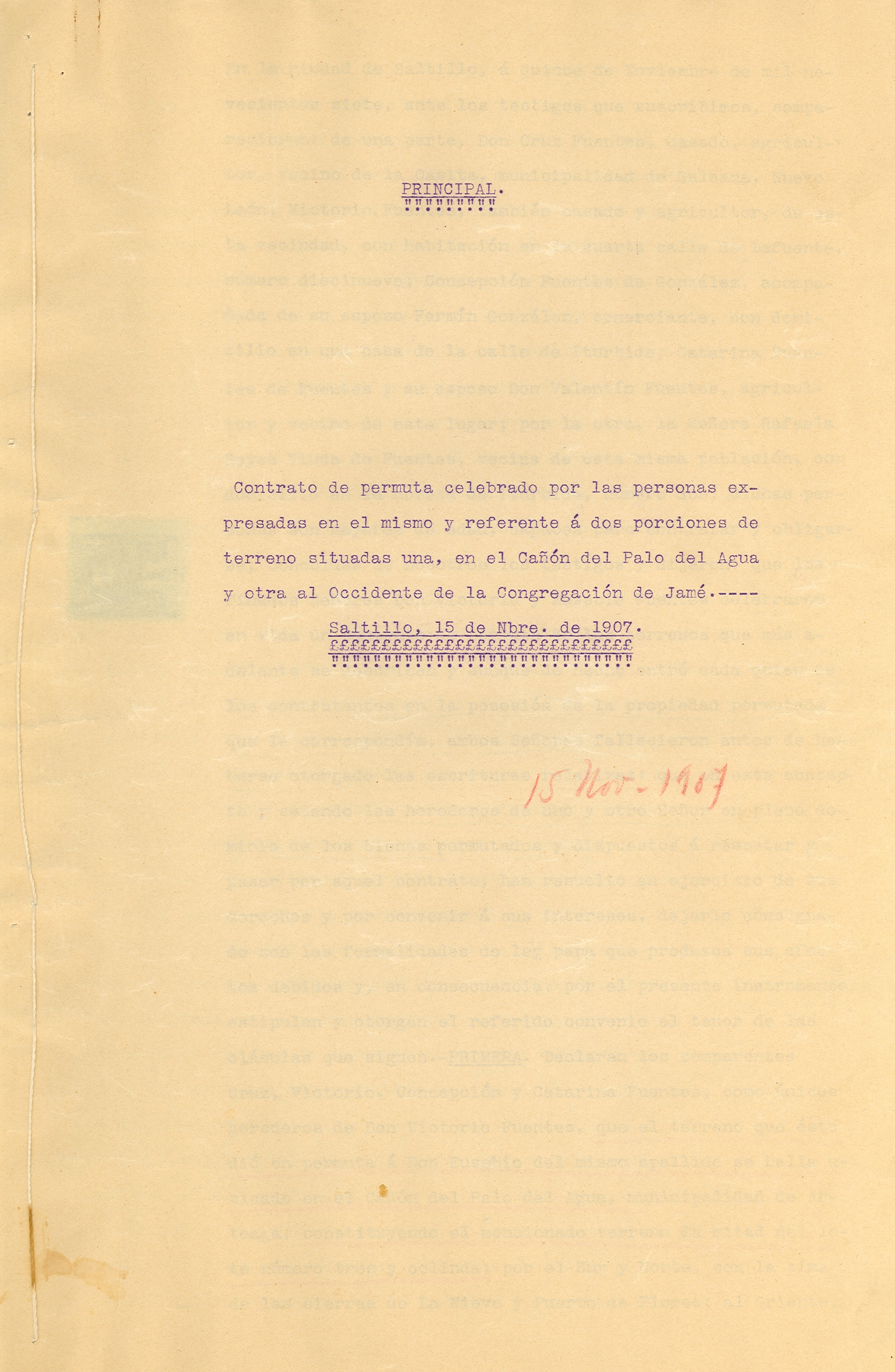 Documento histórico