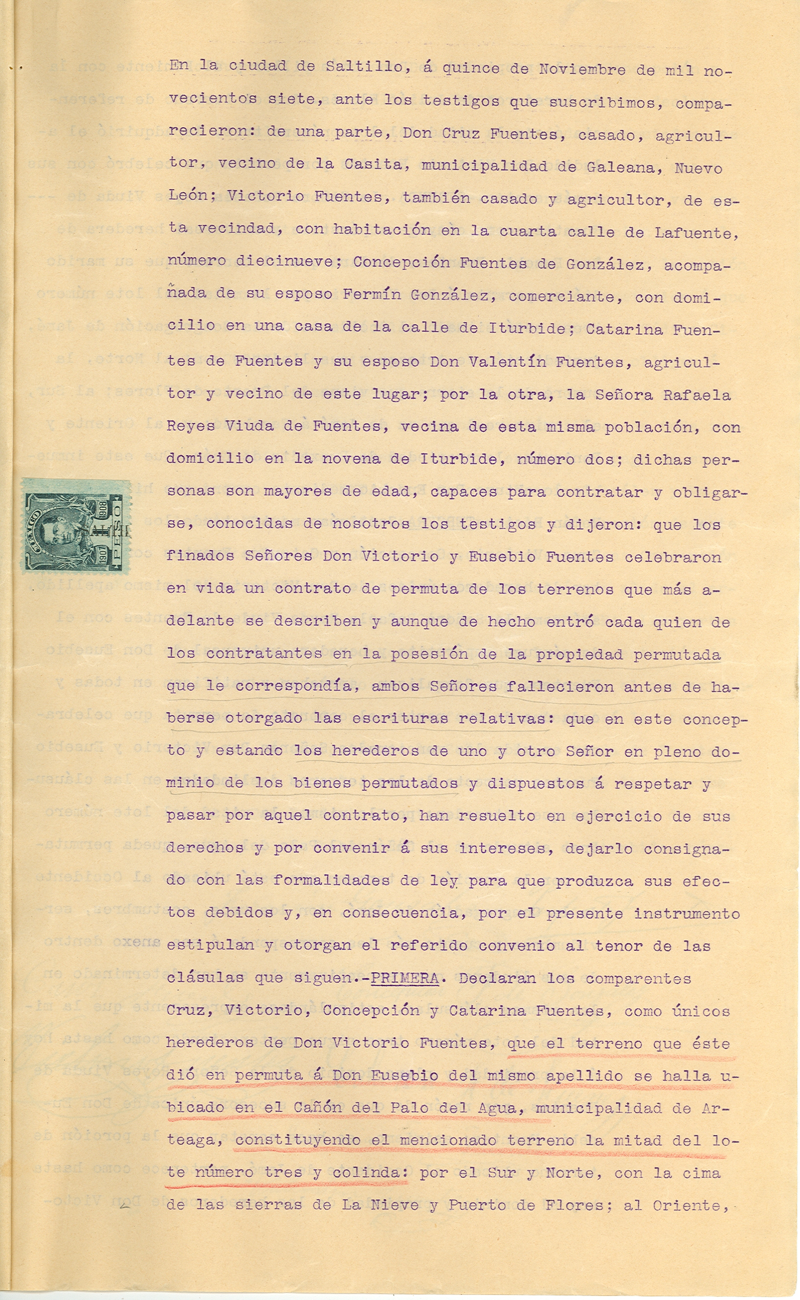 Documento histórico