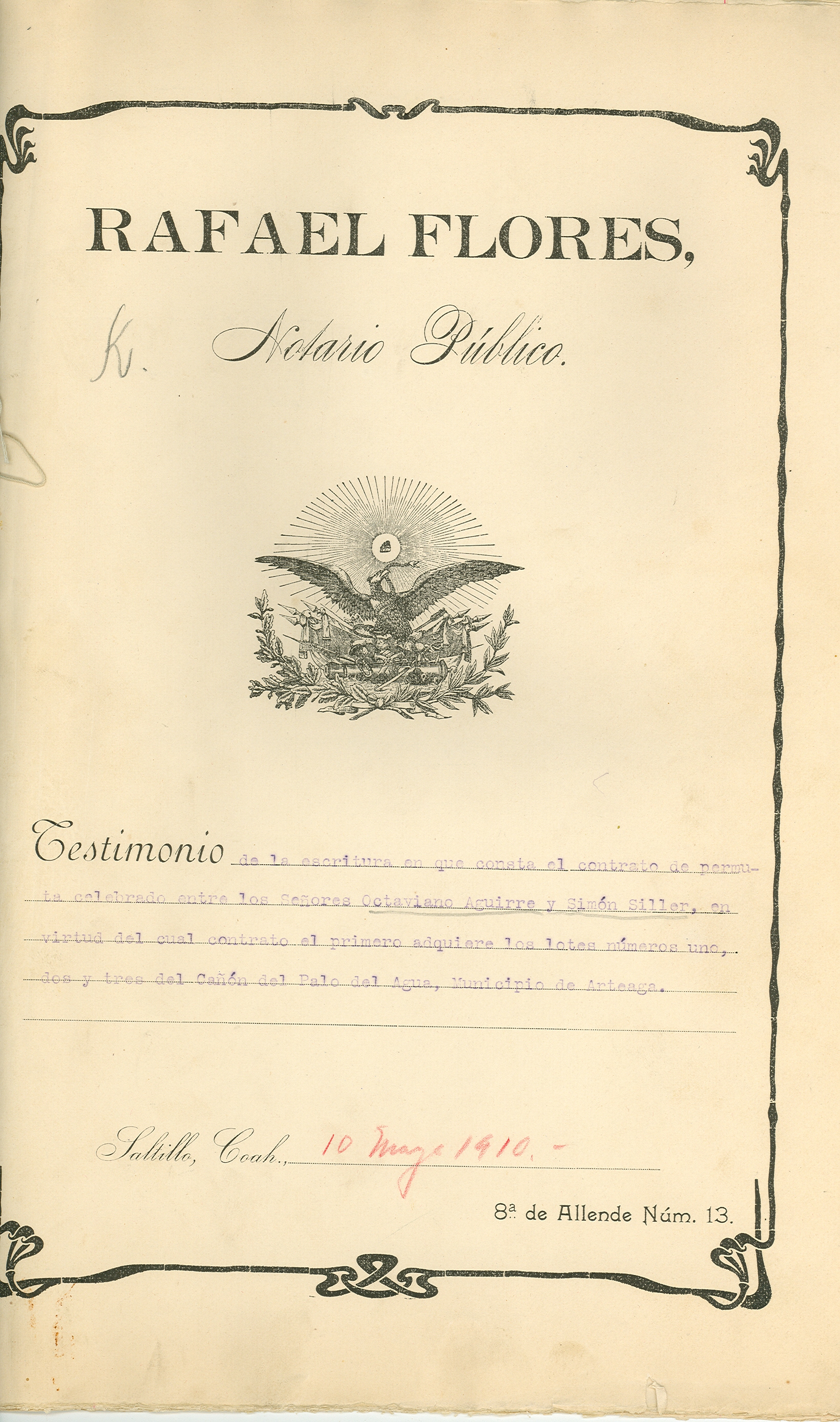 Documento histórico