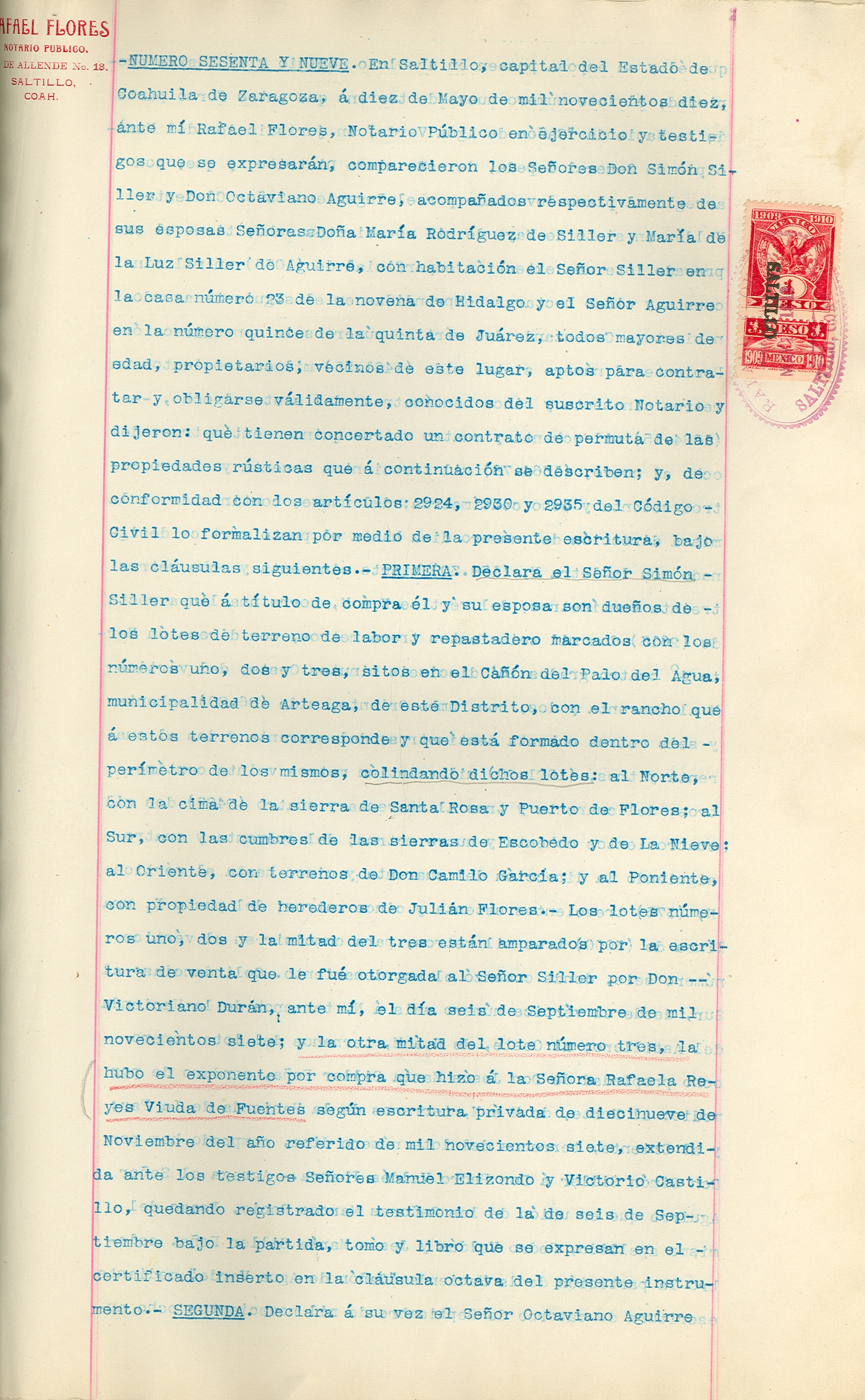 Documento histórico