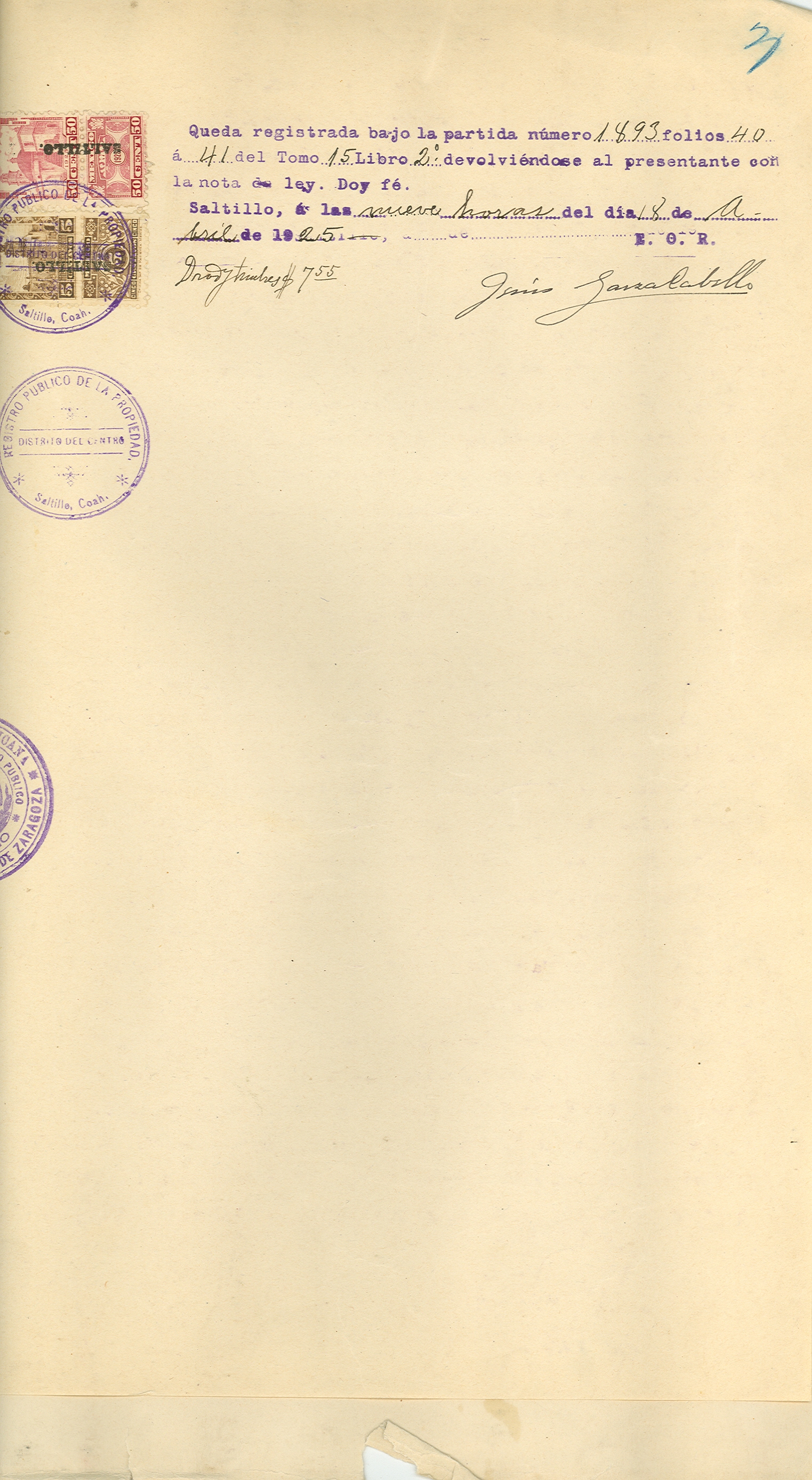 Documento histórico