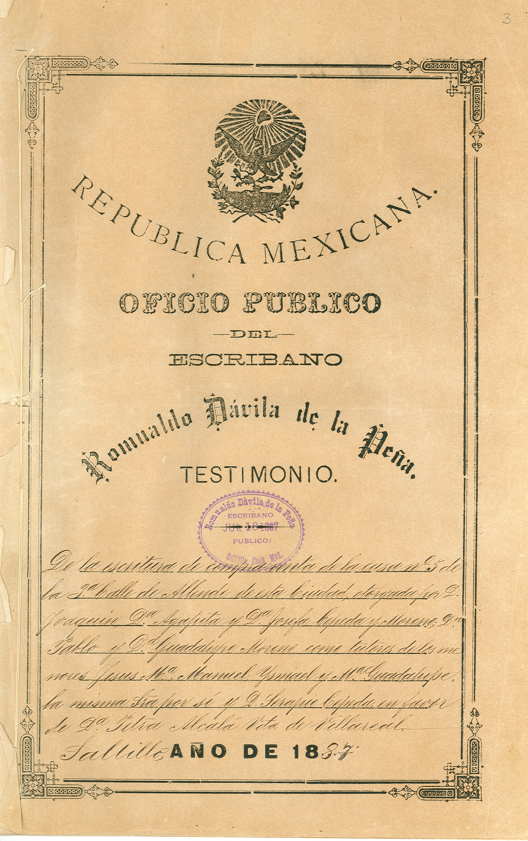 Documento histórico