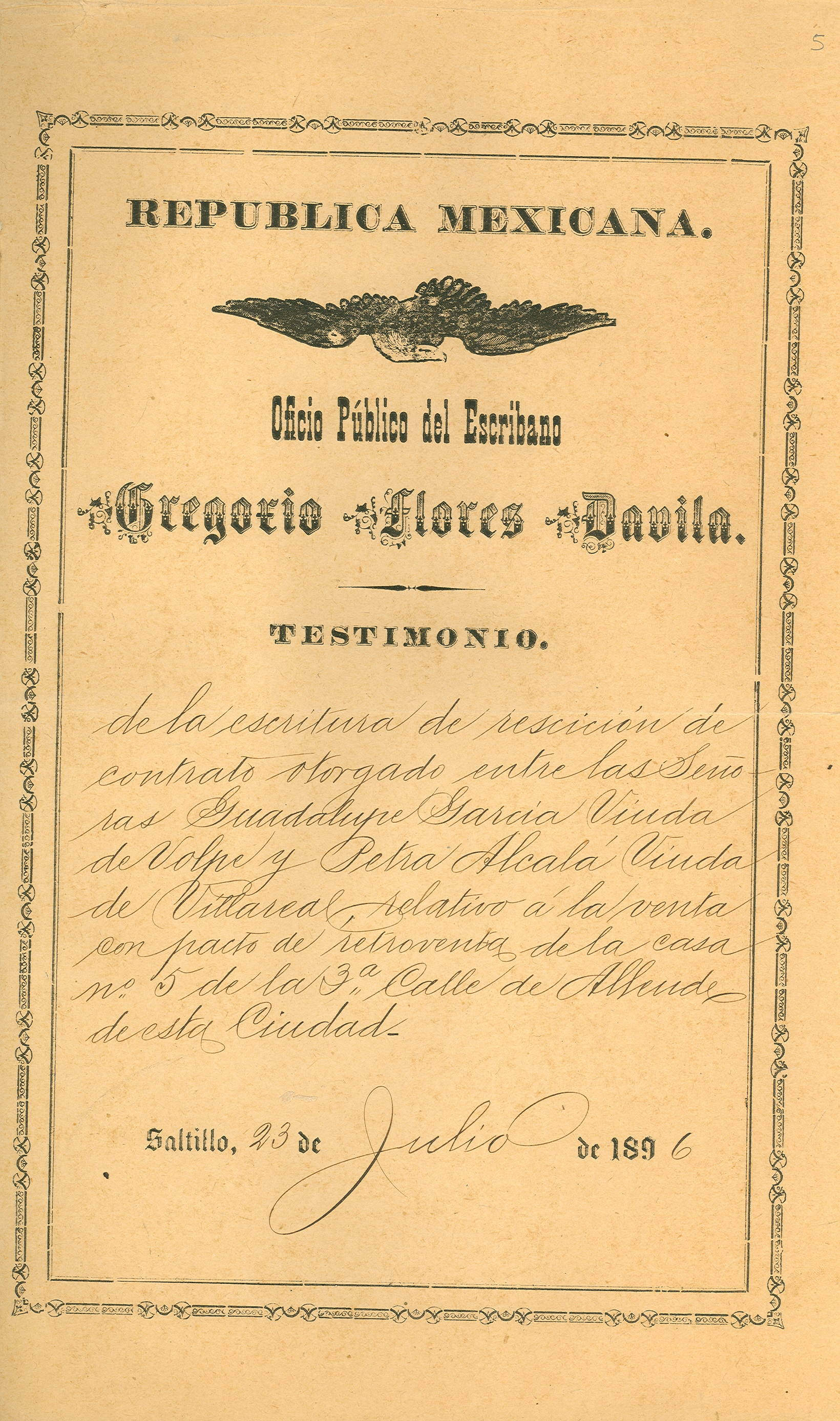 Documento histórico