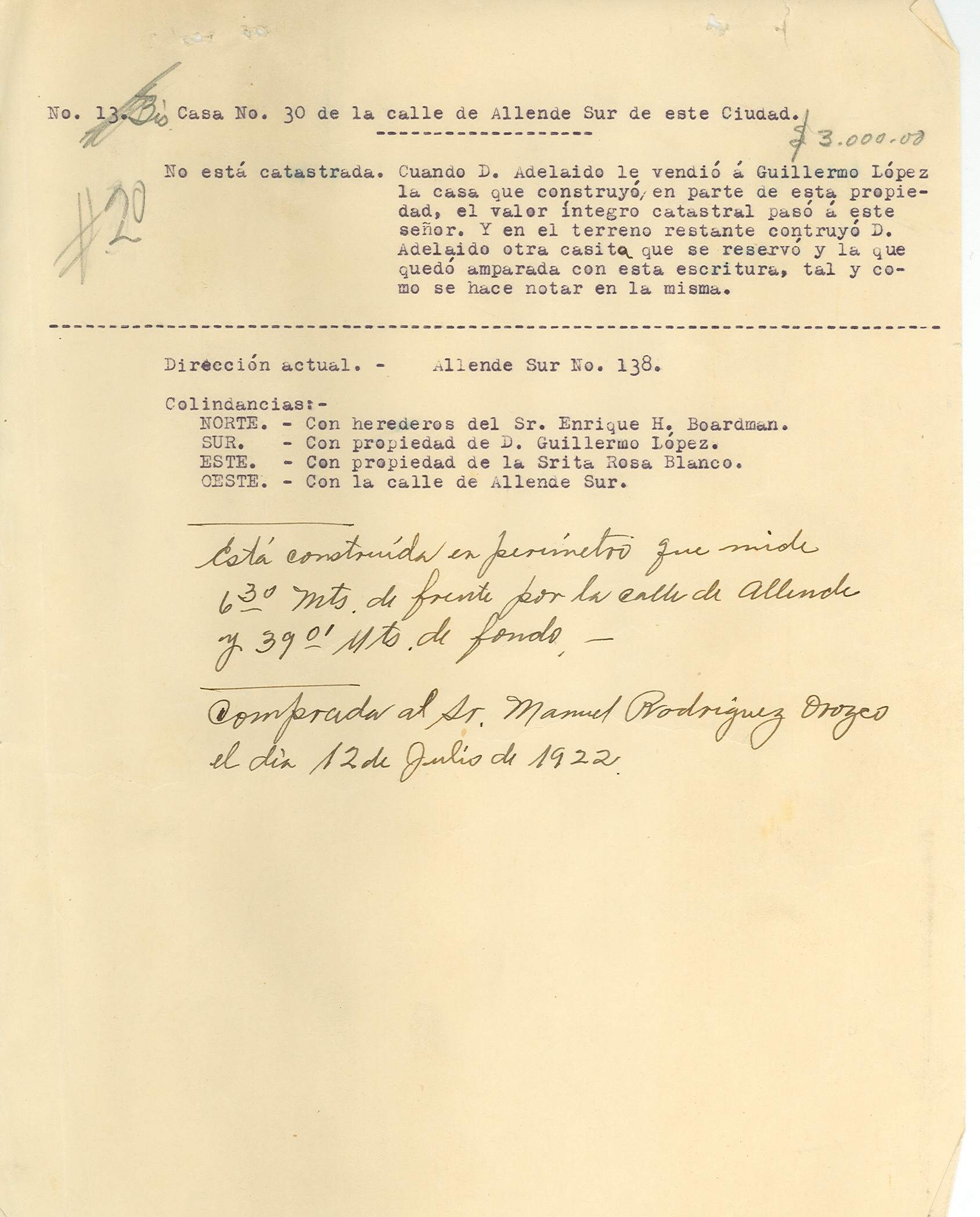 Documento histórico