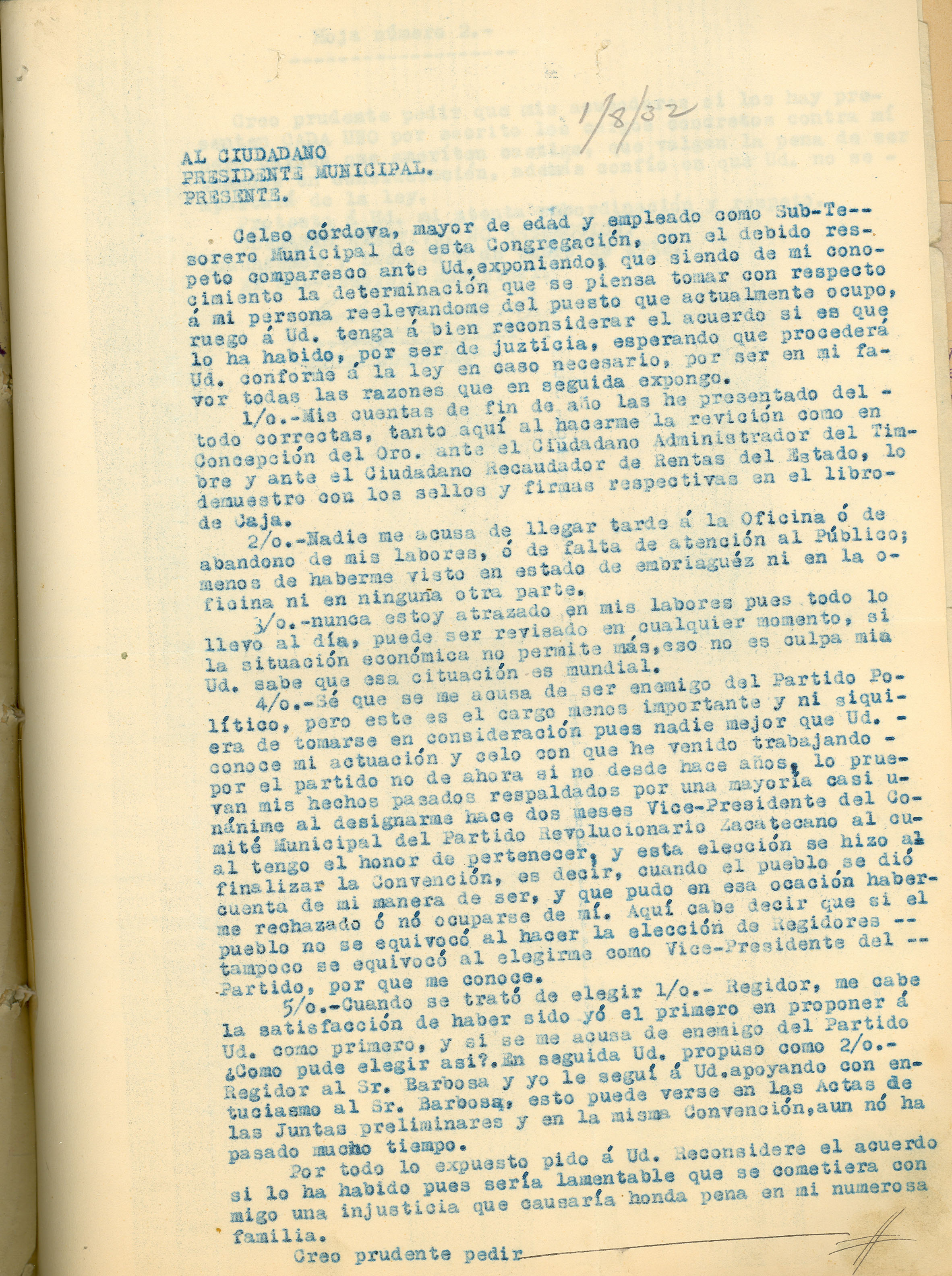 Documento histórico