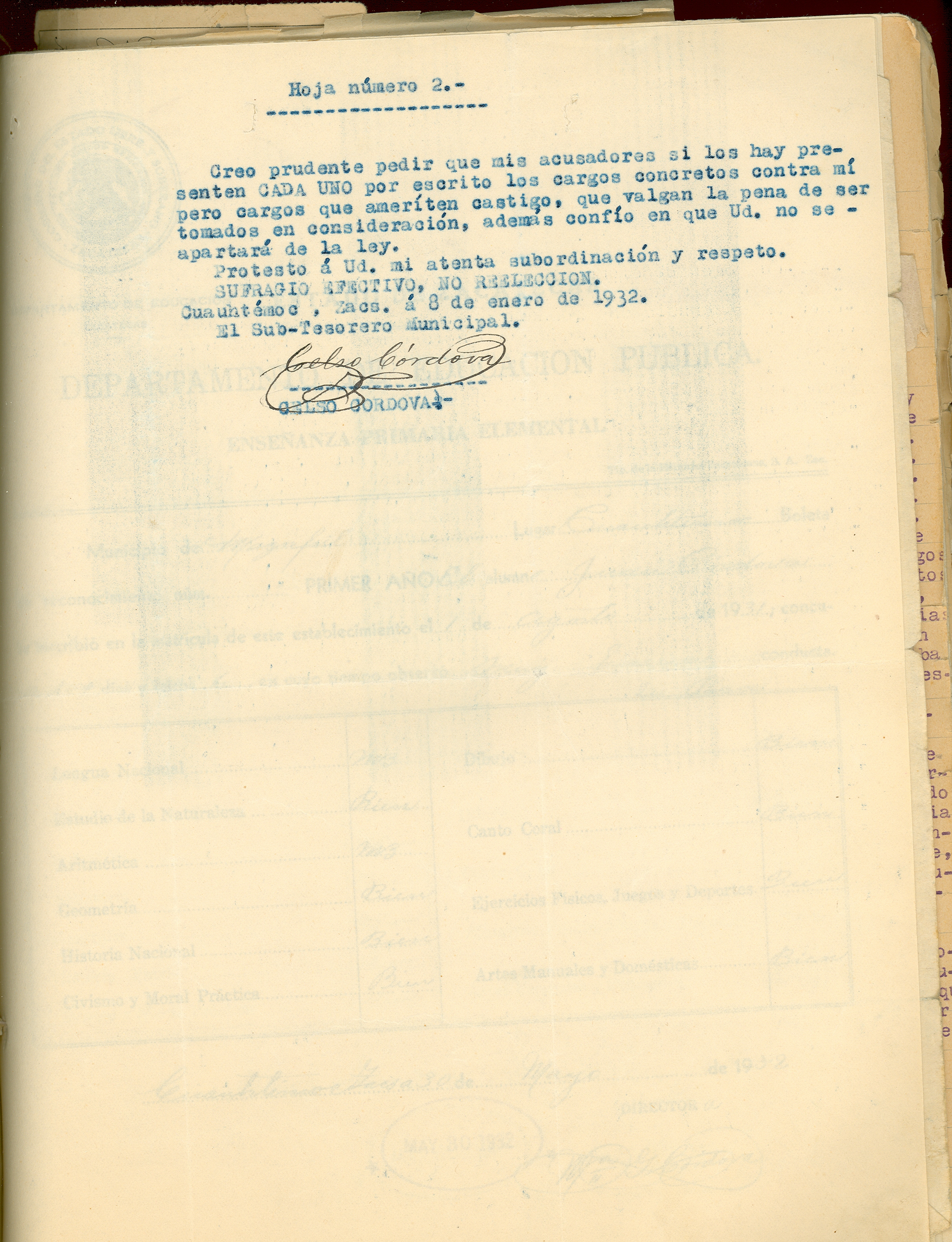 Documento histórico