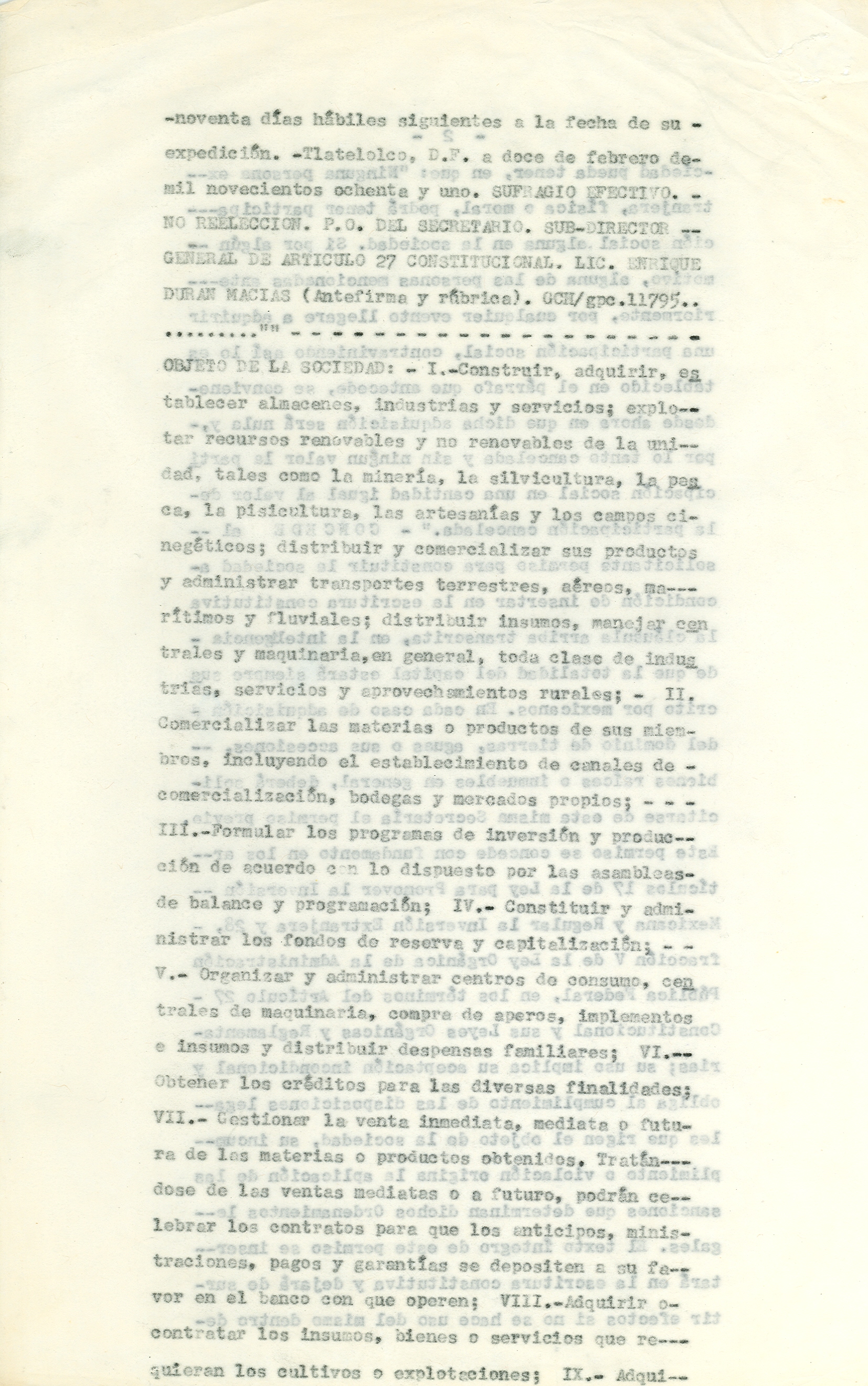 Documento histórico