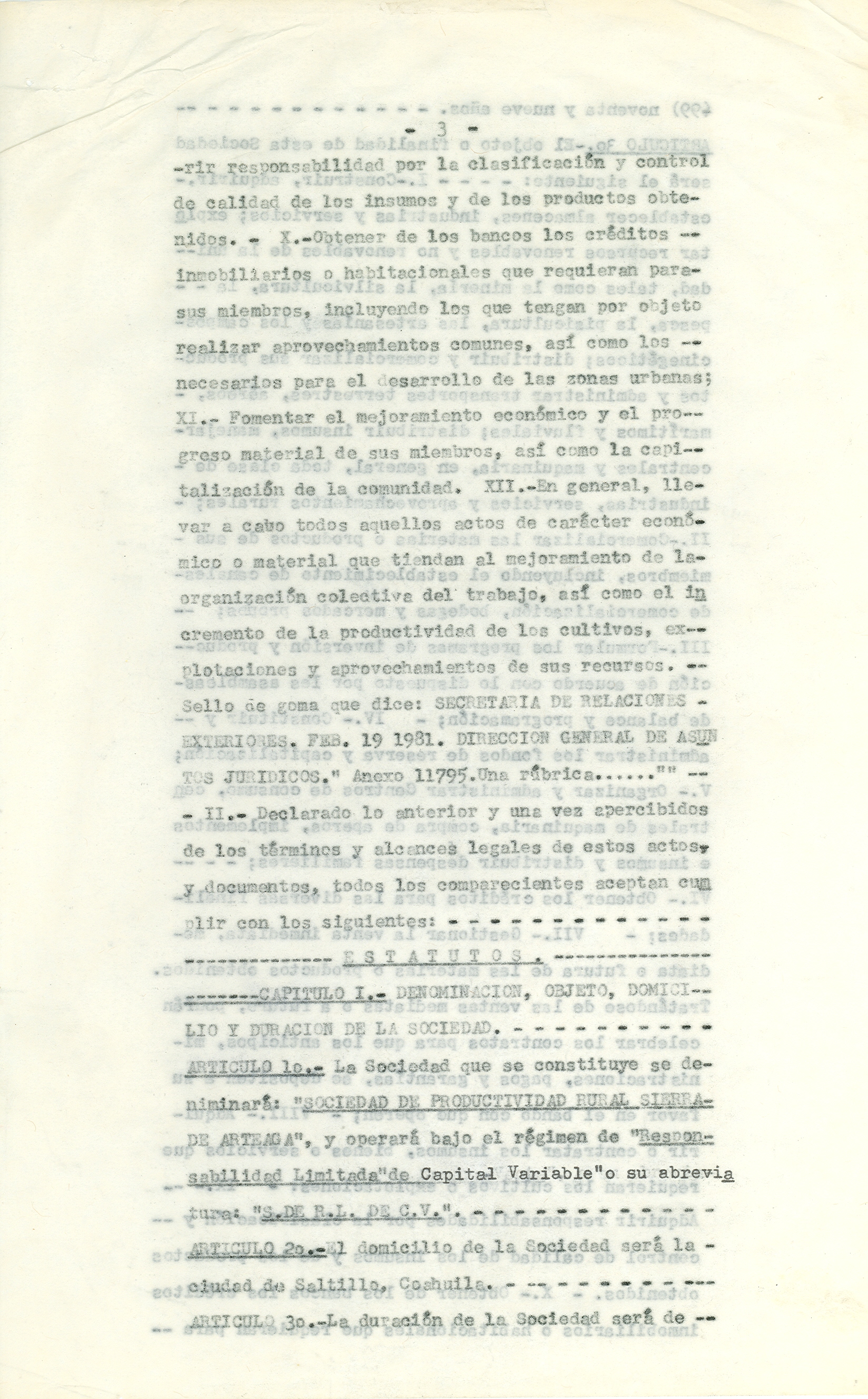 Documento histórico