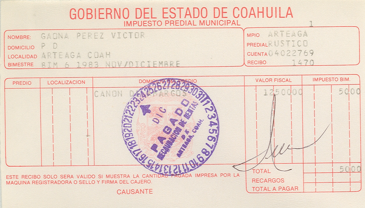 Documento histórico