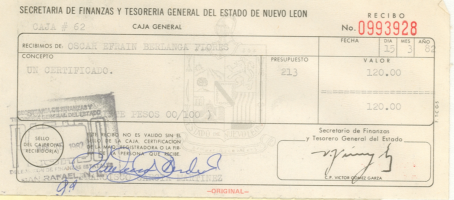 Documento histórico