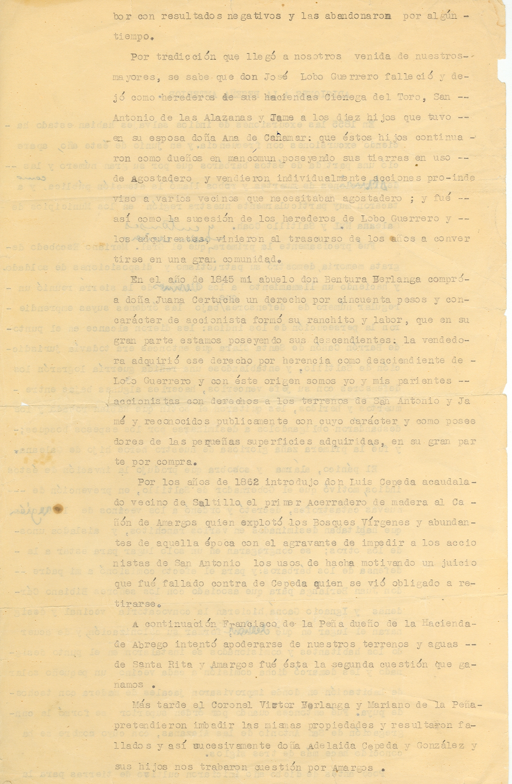 Documento histórico