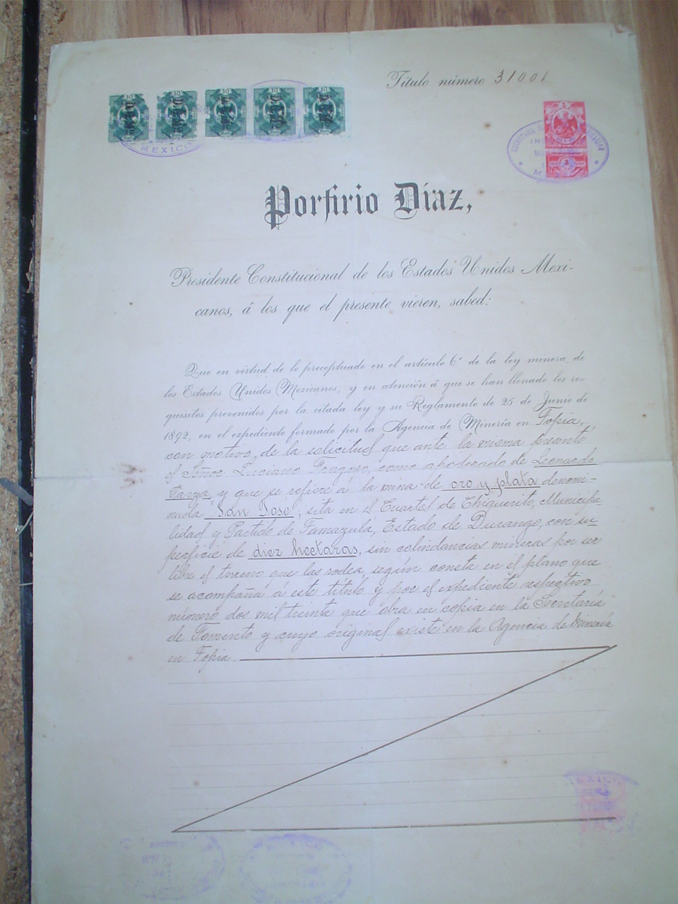 Documento histórico
