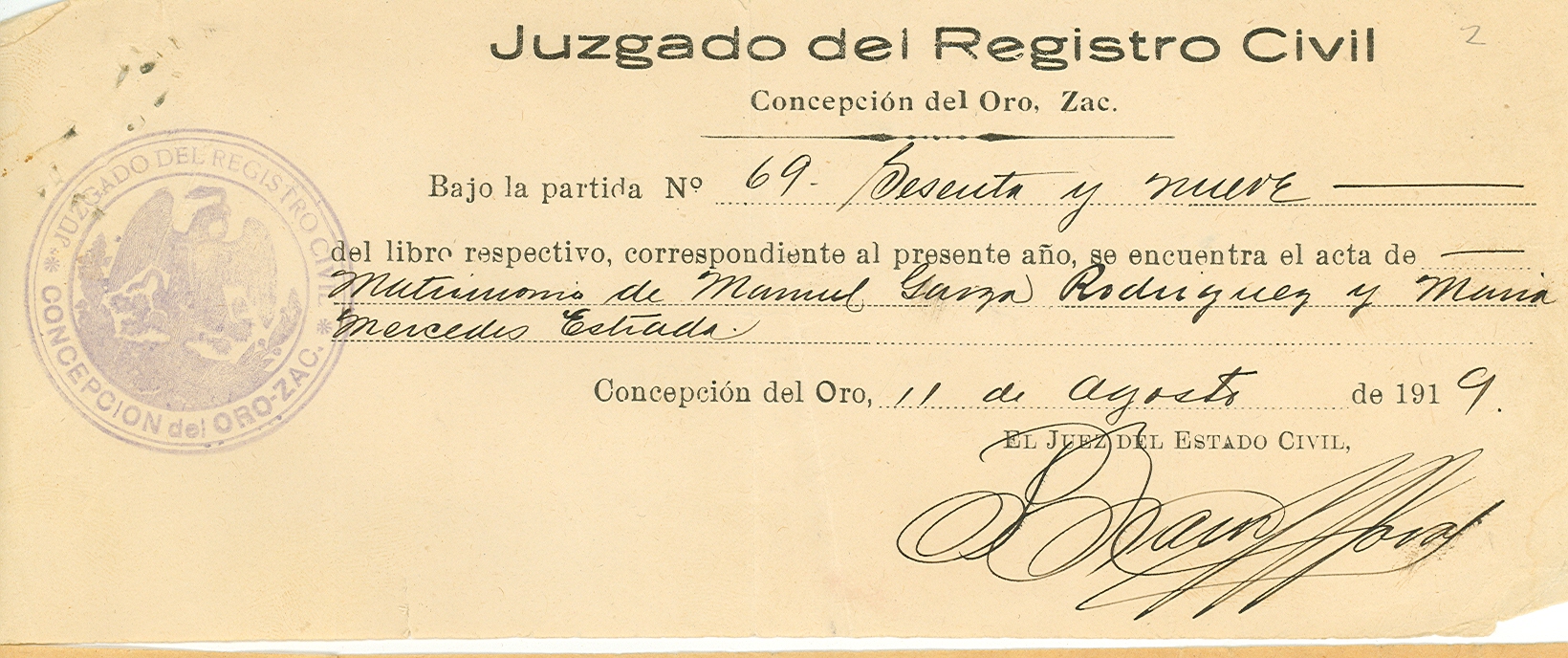 Documento histórico