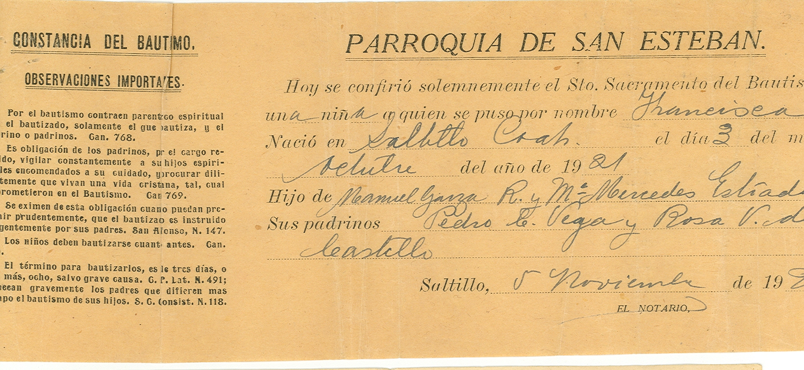 Documento histórico