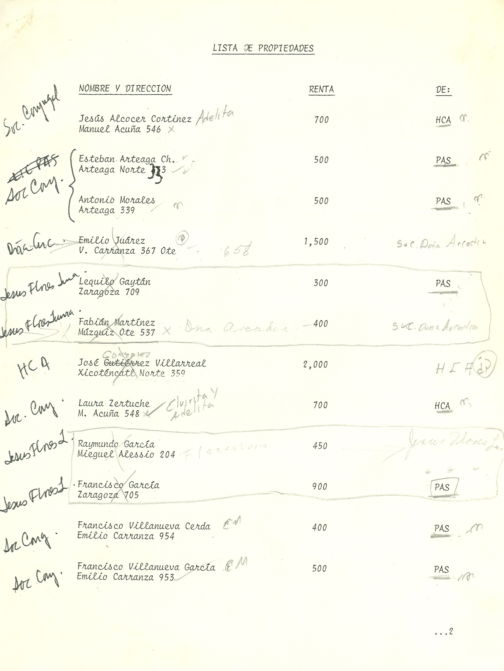 Documento histórico