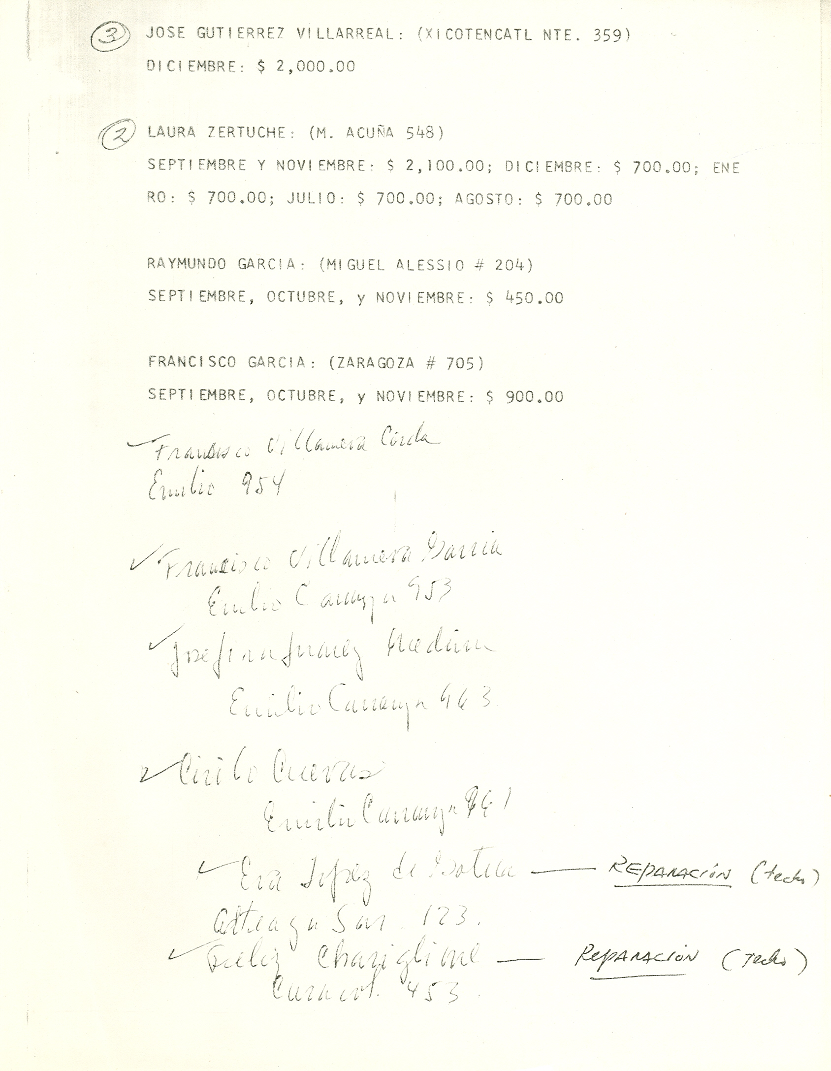 Documento histórico