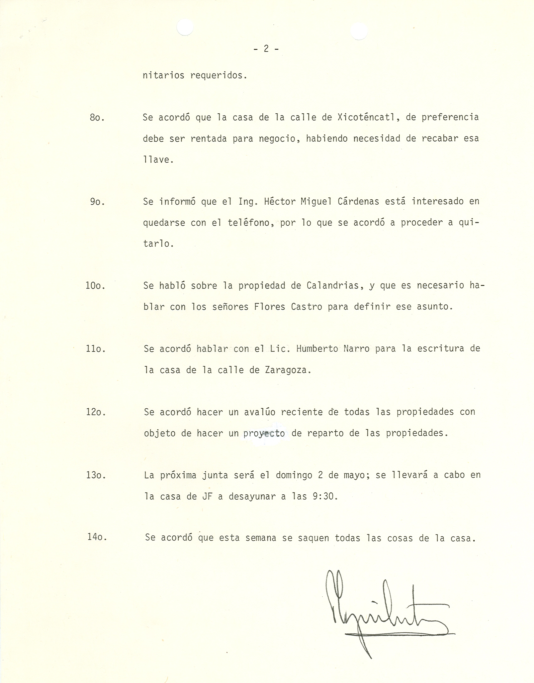 Documento histórico