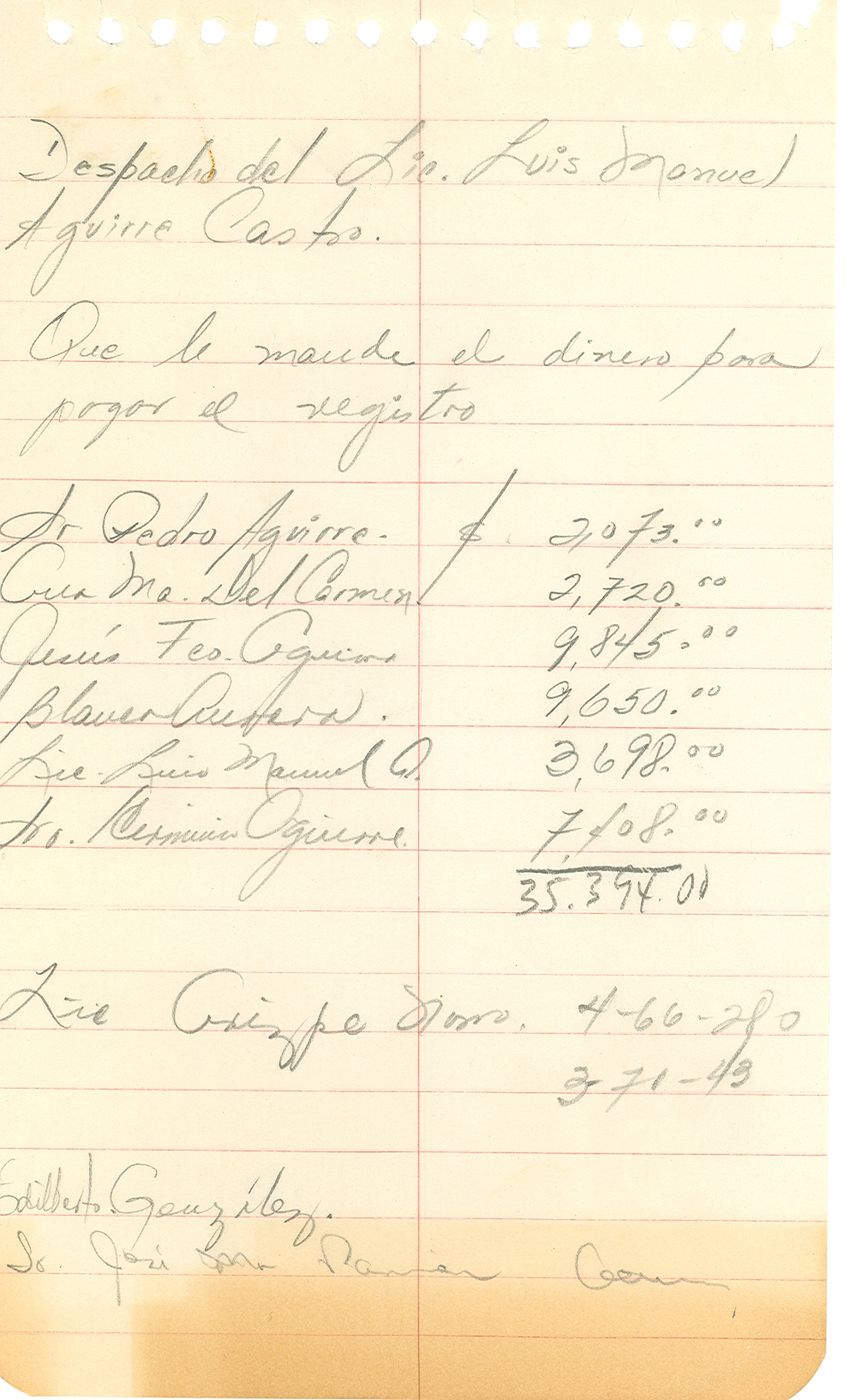 Documento histórico