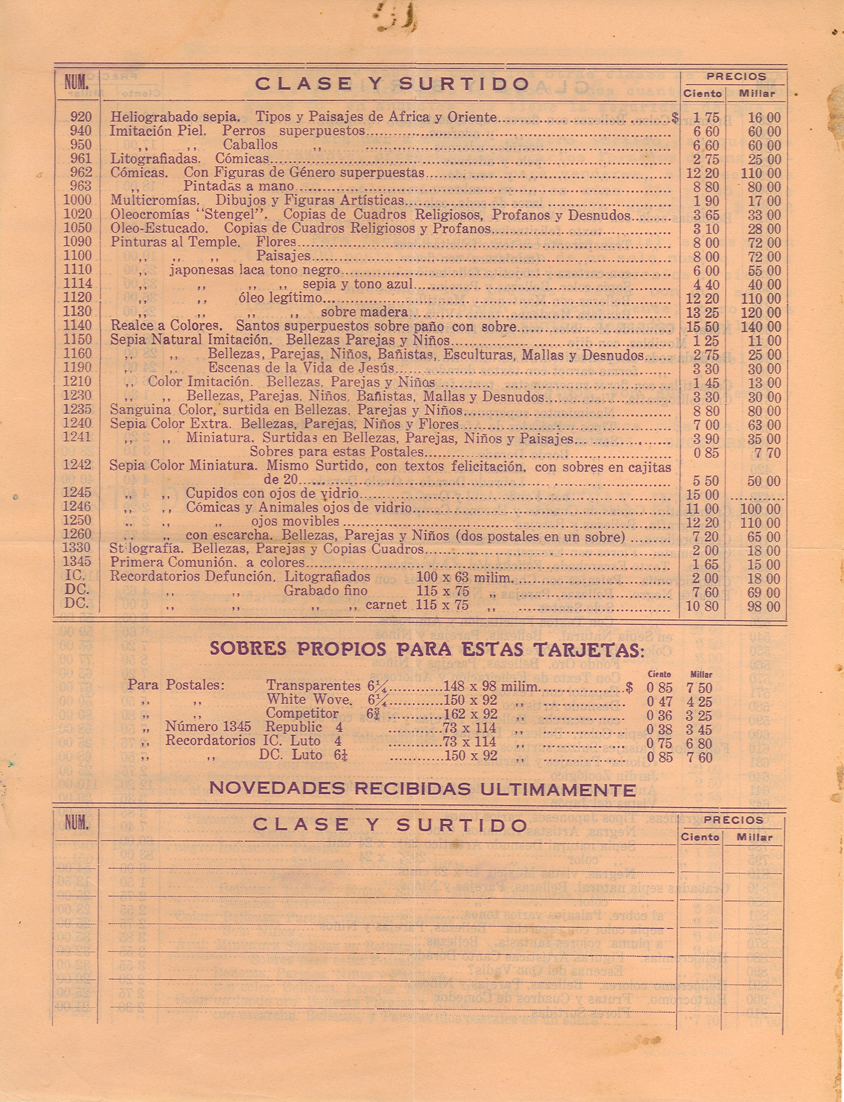 Documento histórico