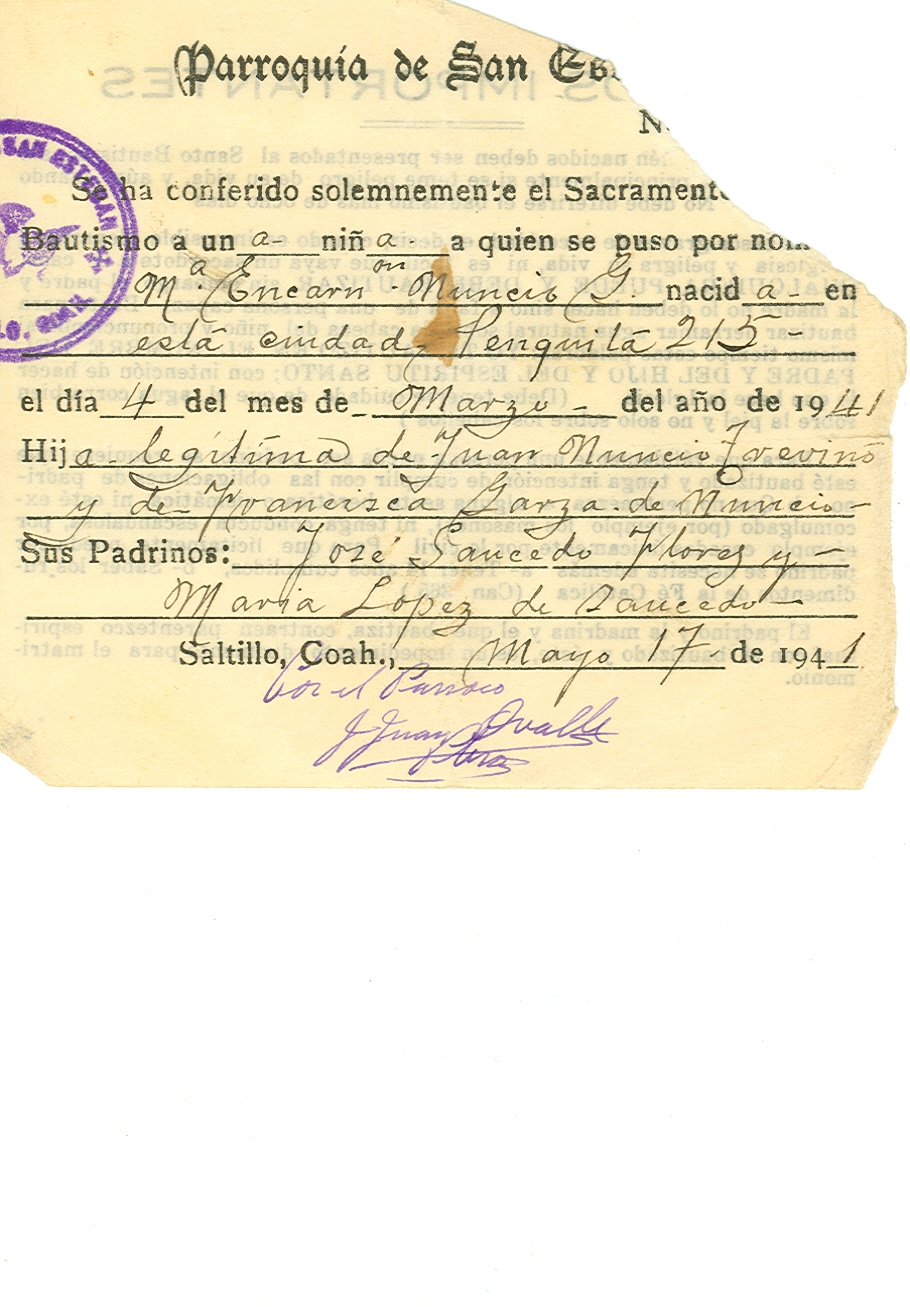 Documento histórico