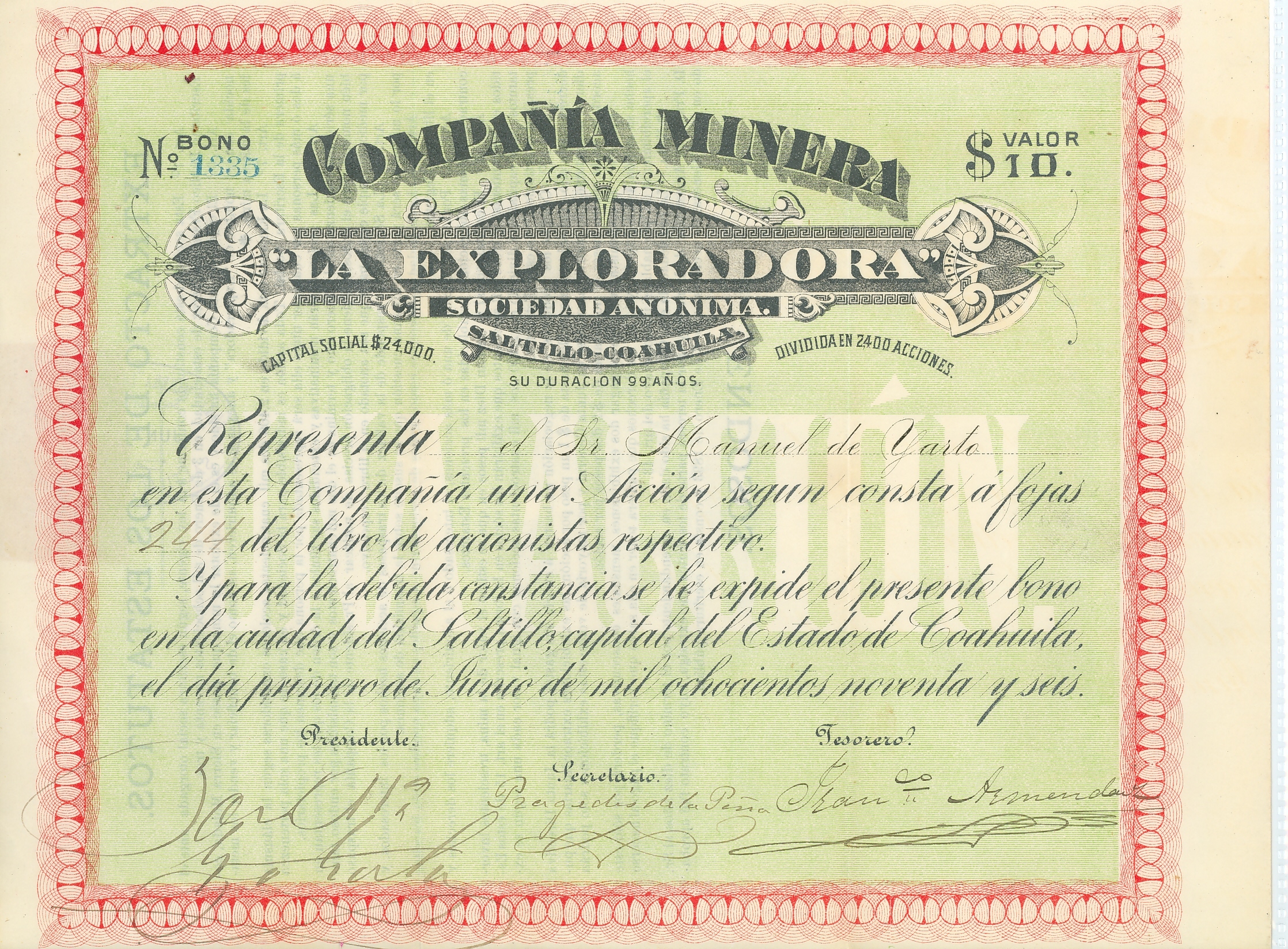 Documento histórico