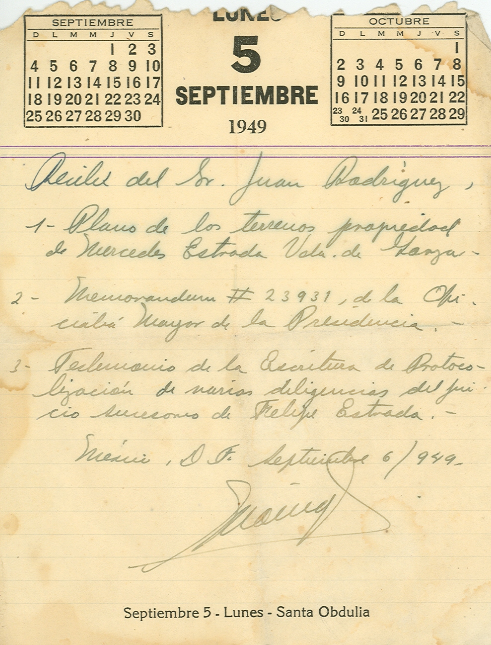 Documento histórico