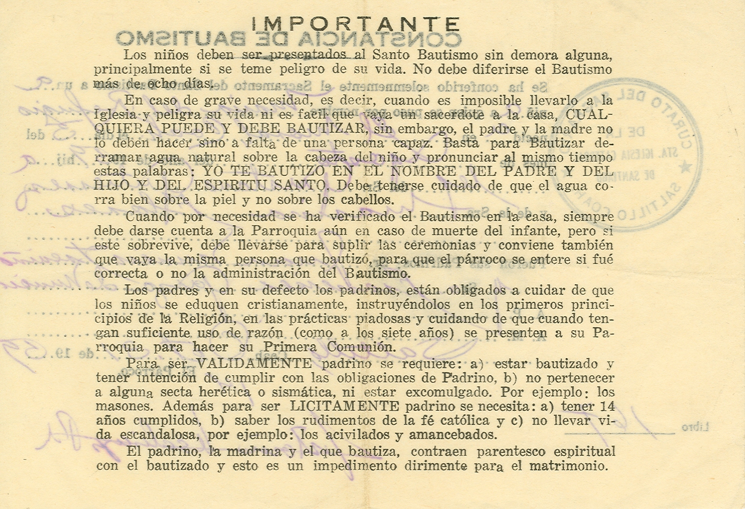 Documento histórico