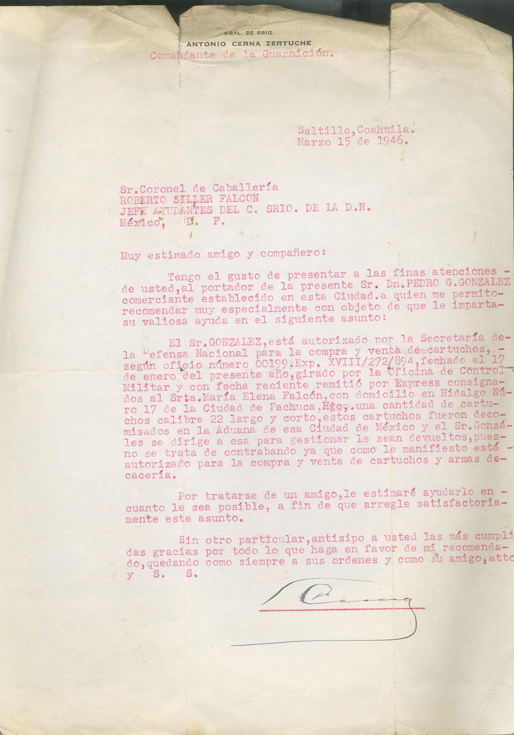 Documento histórico