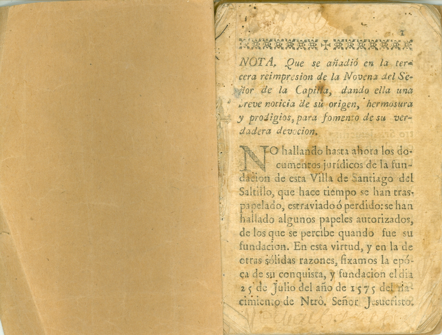 Documento histórico