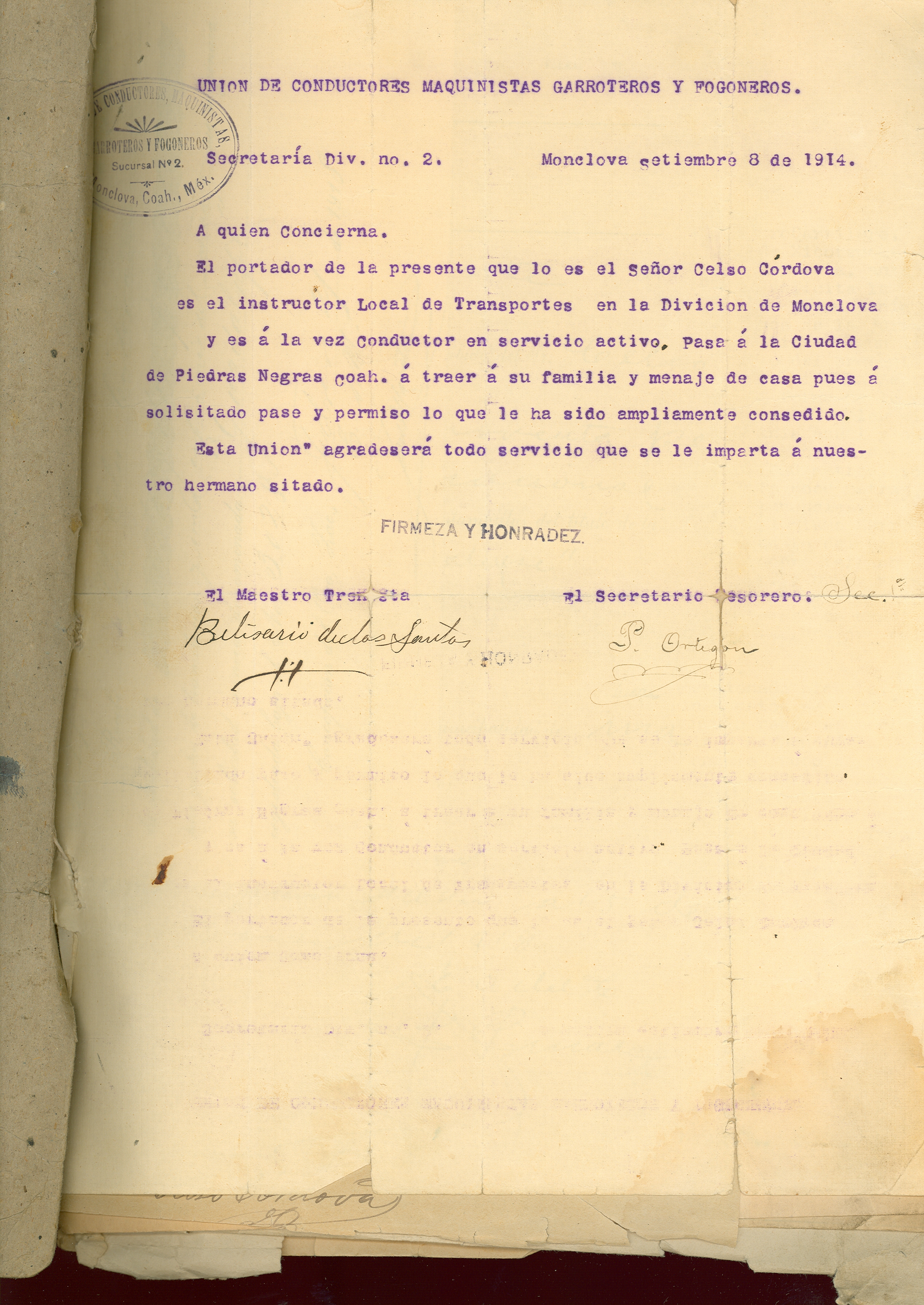 Documento histórico