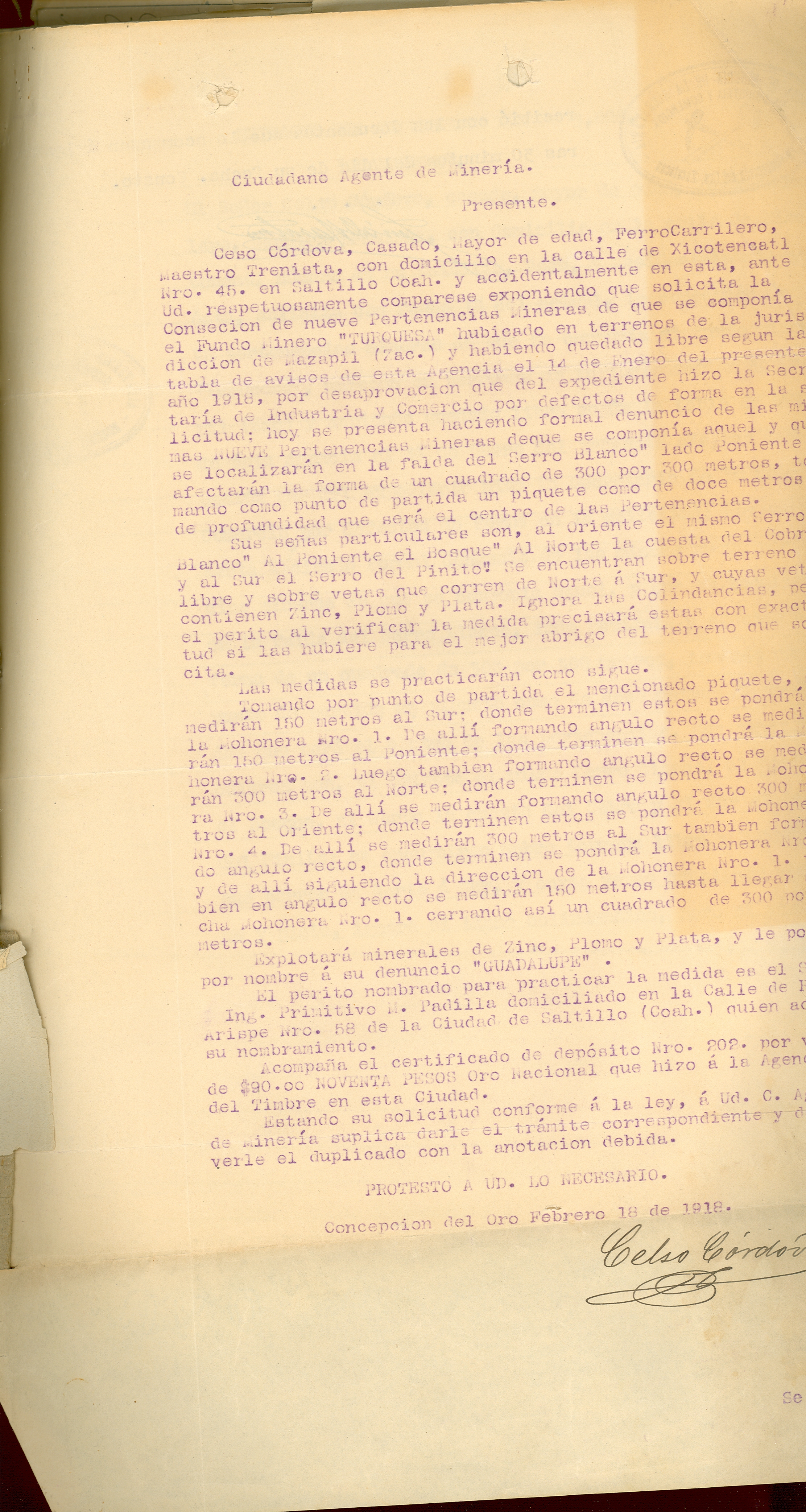 Documento histórico