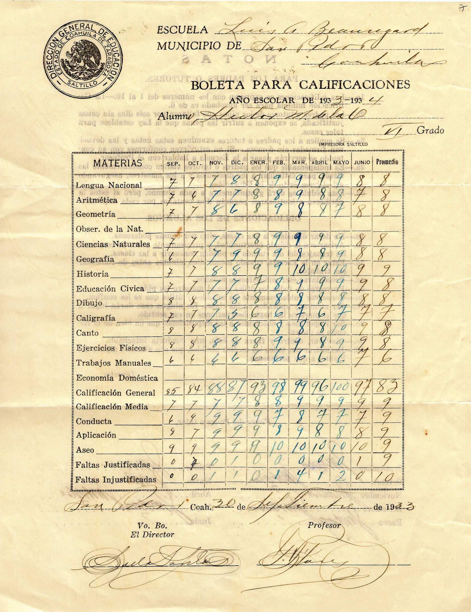 Documento histórico