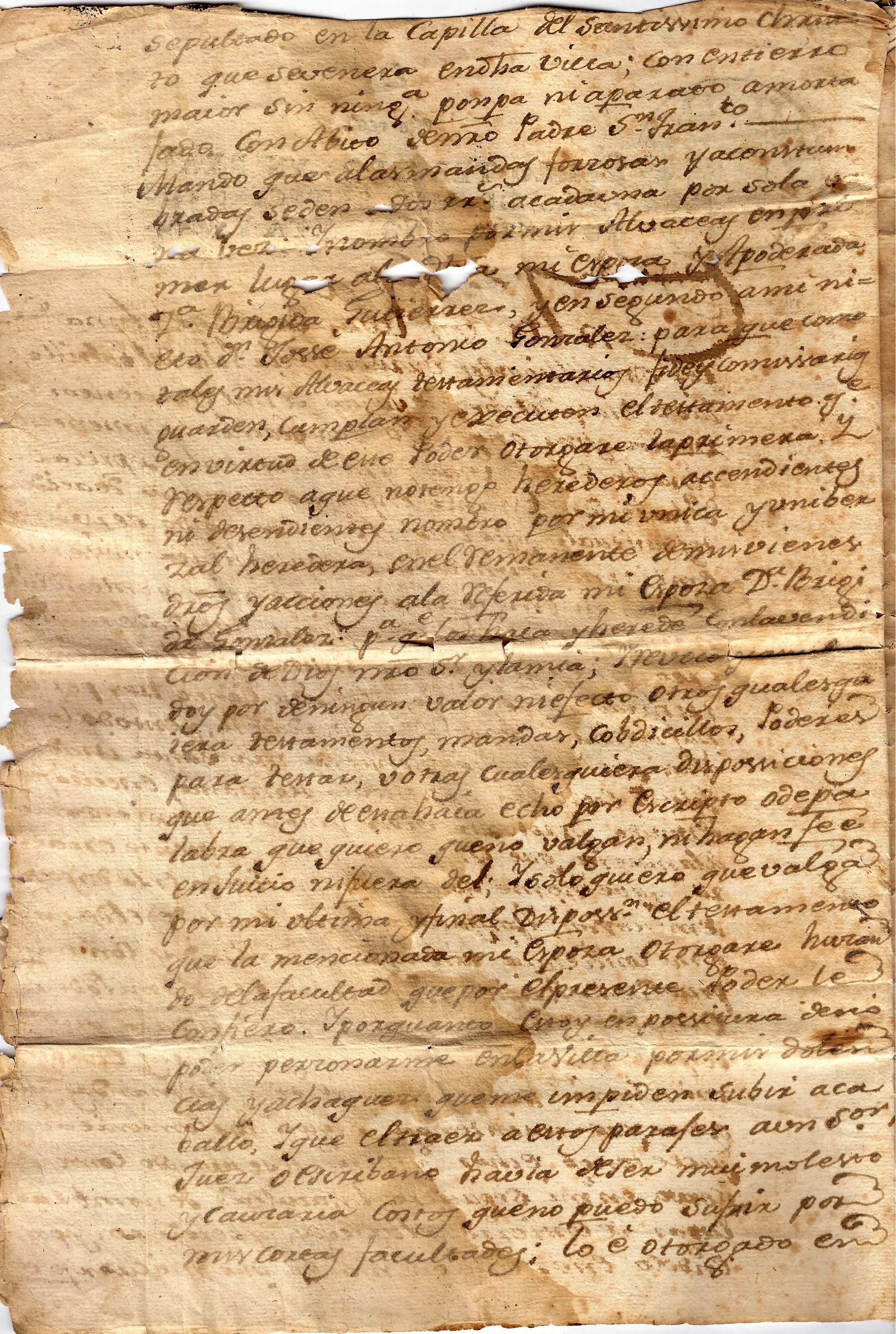Documento histórico