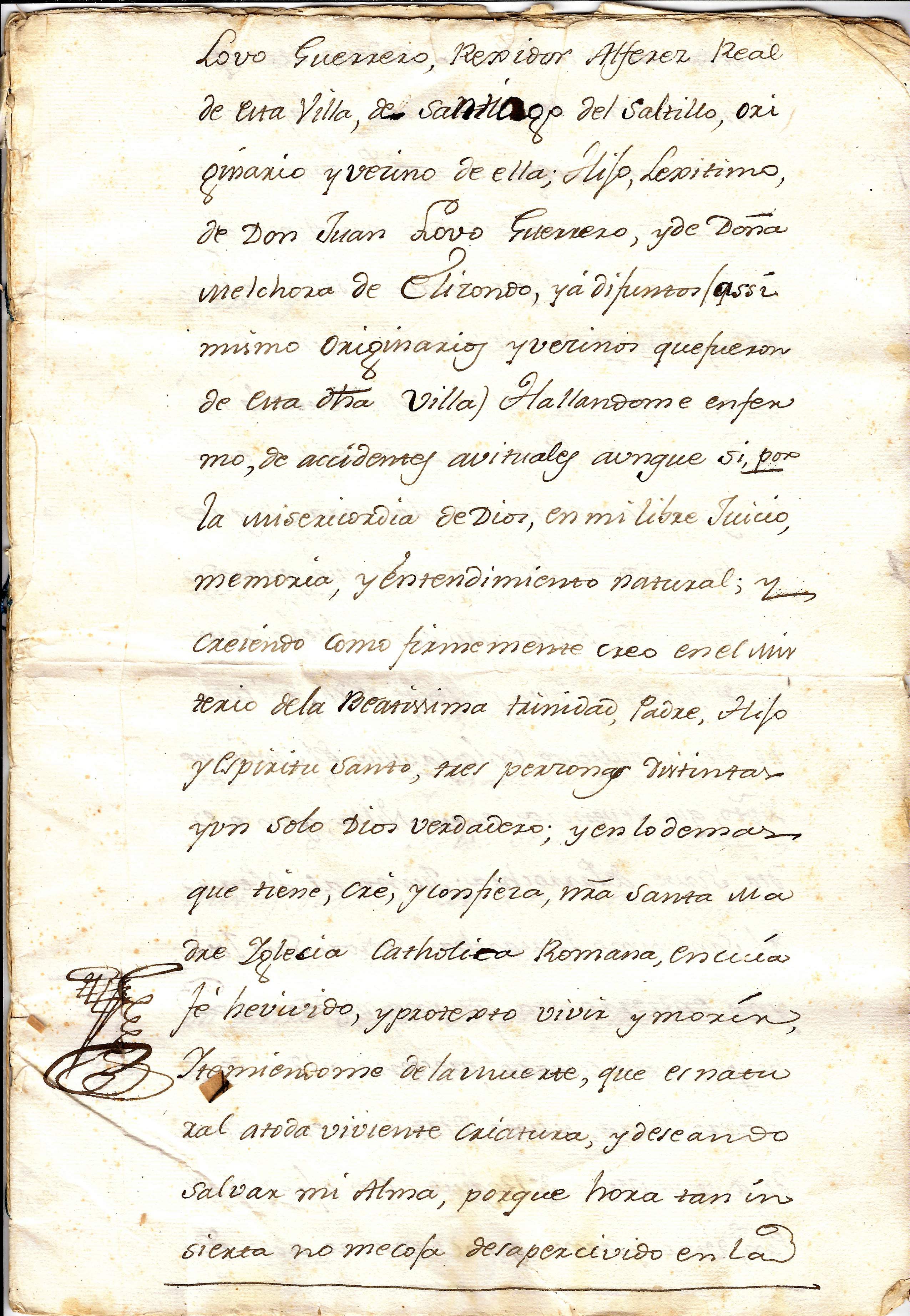 Documento histórico
