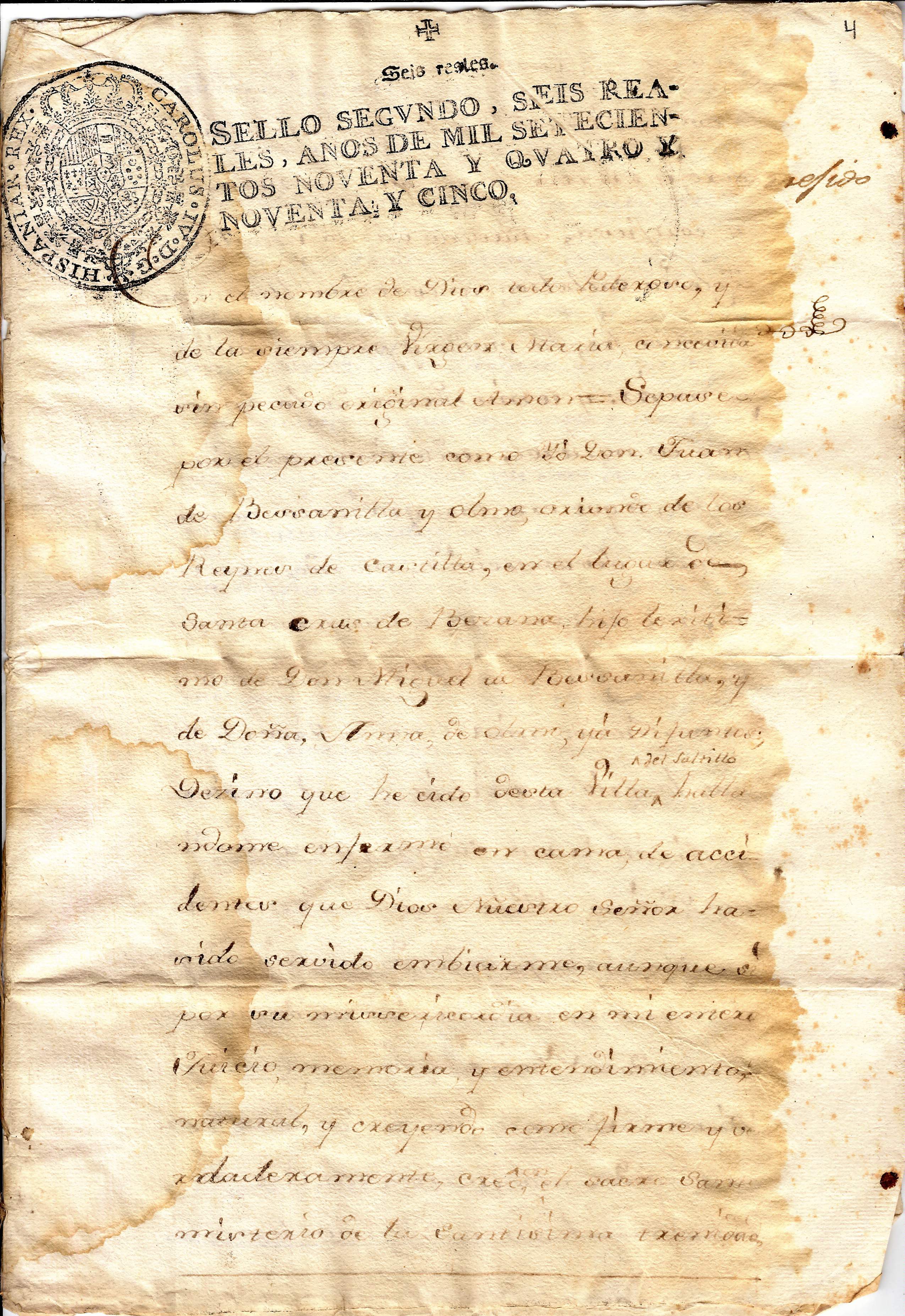 Documento histórico