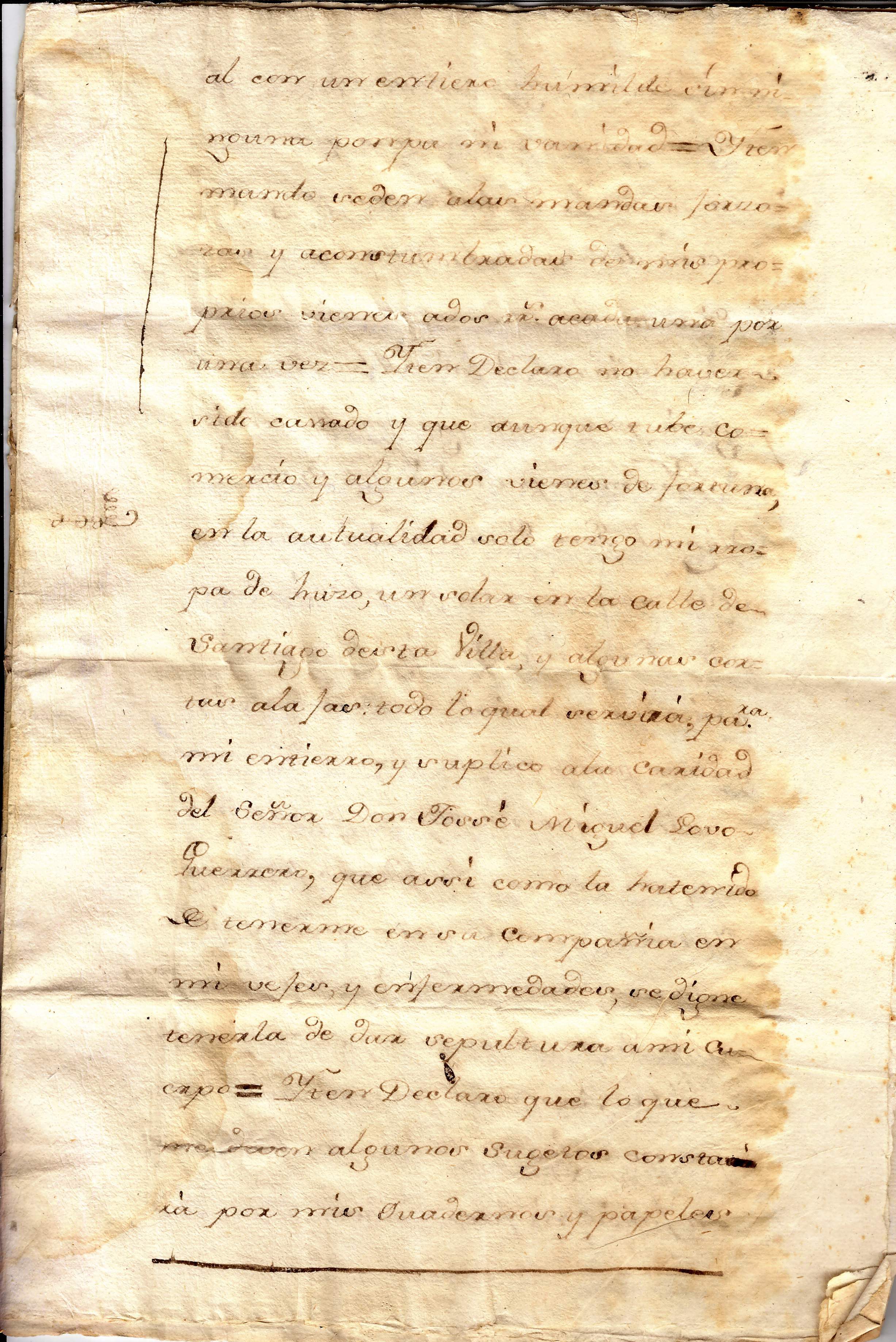 Documento histórico