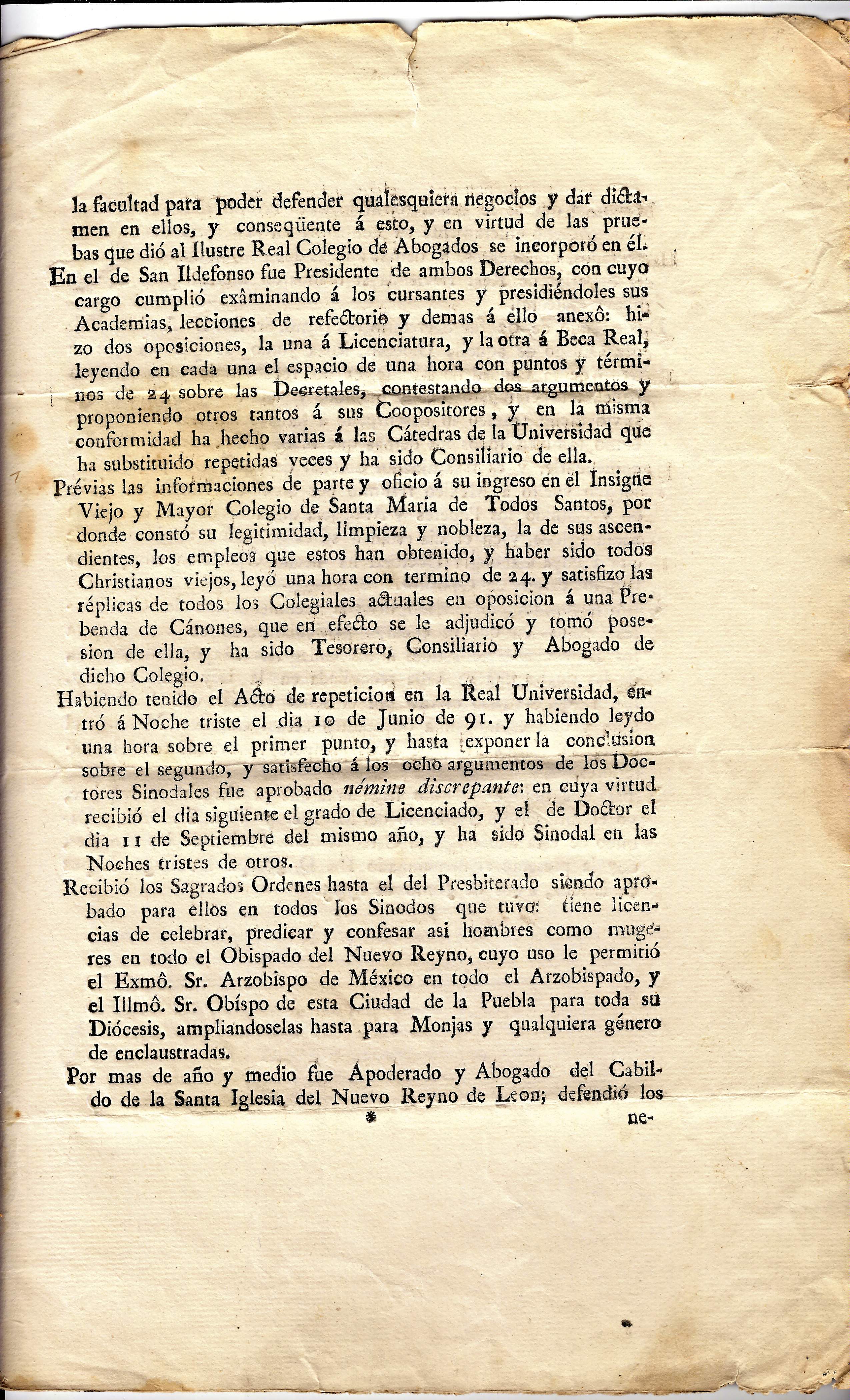 Documento histórico