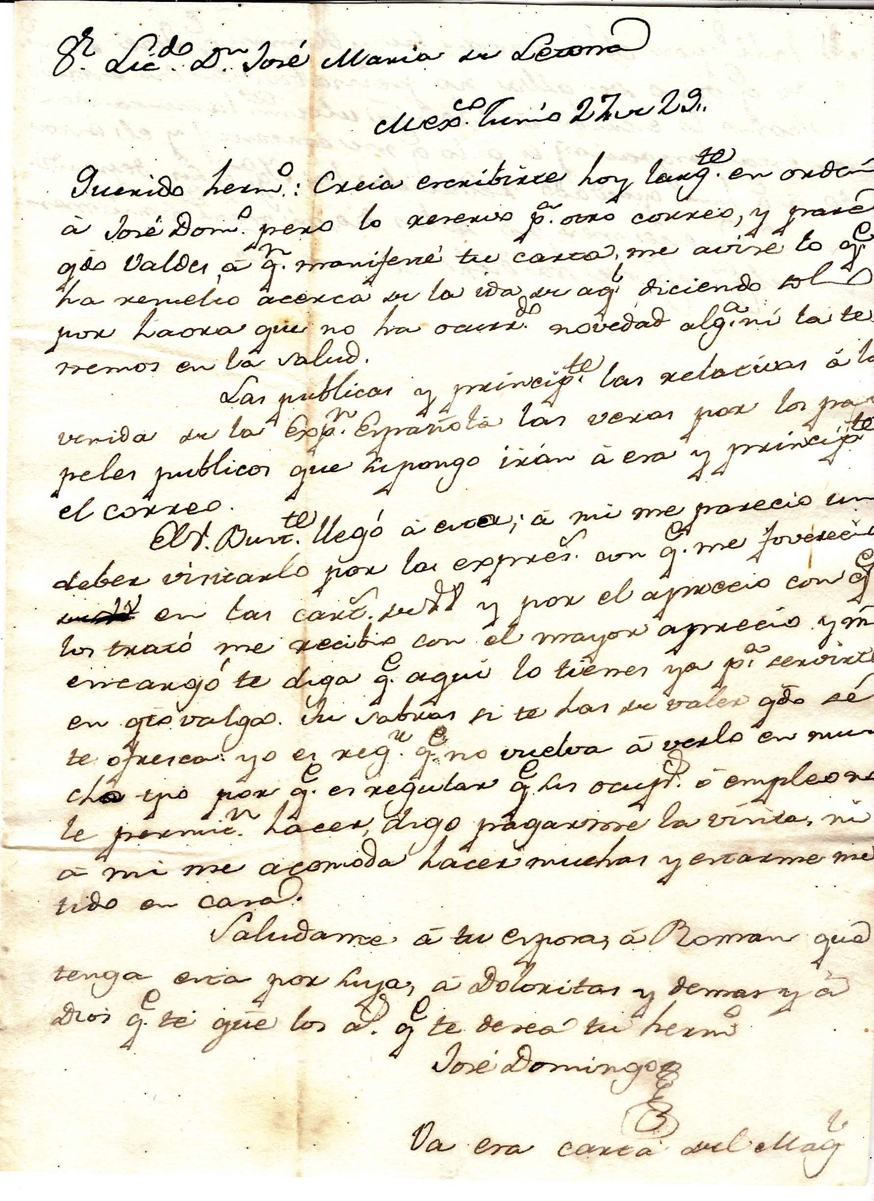 Documento histórico