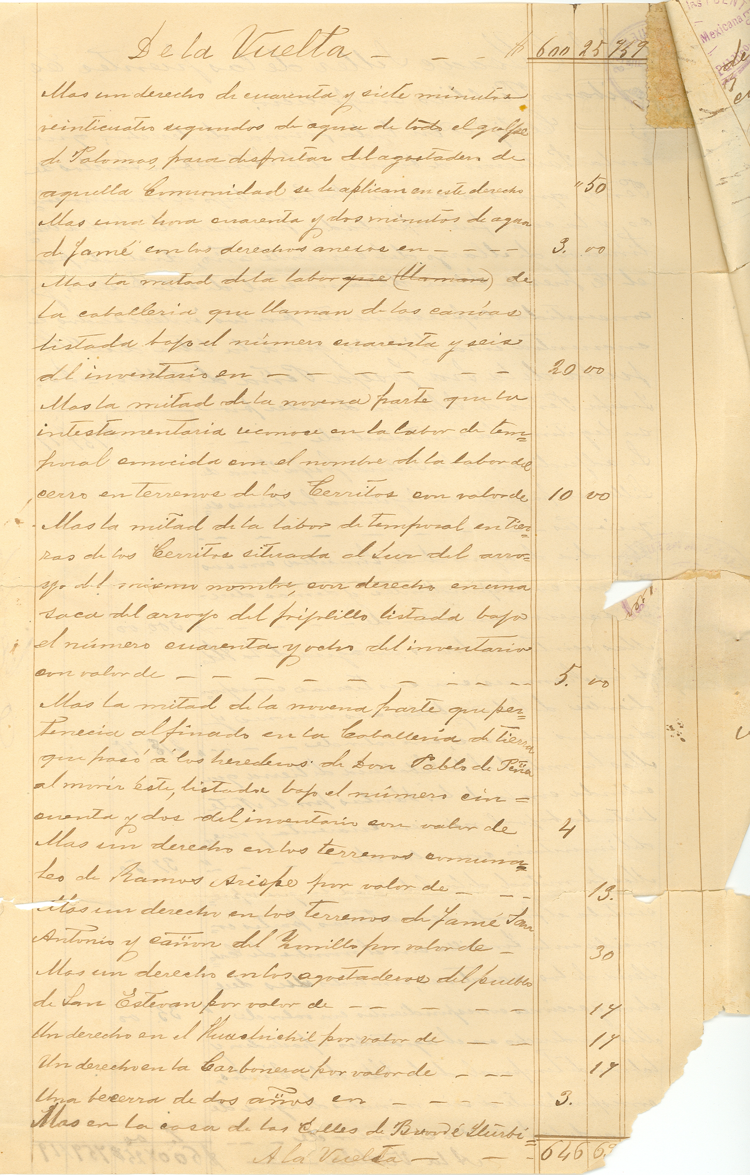 Documento histórico